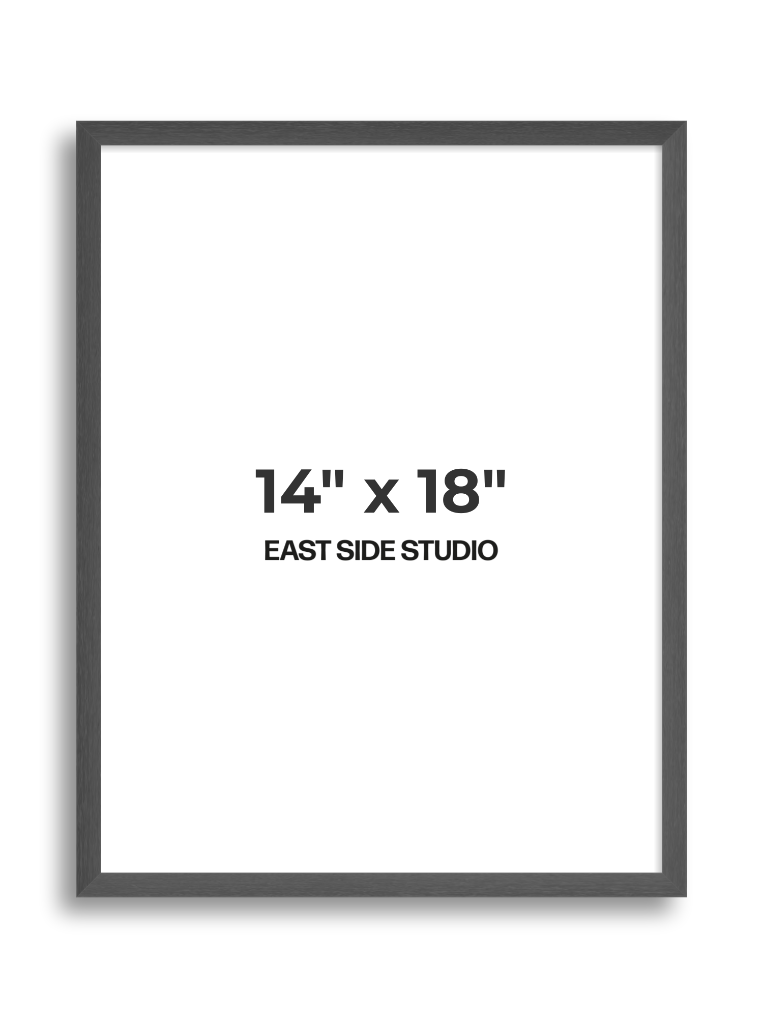 Slate Grey 14" x 18" picture frame