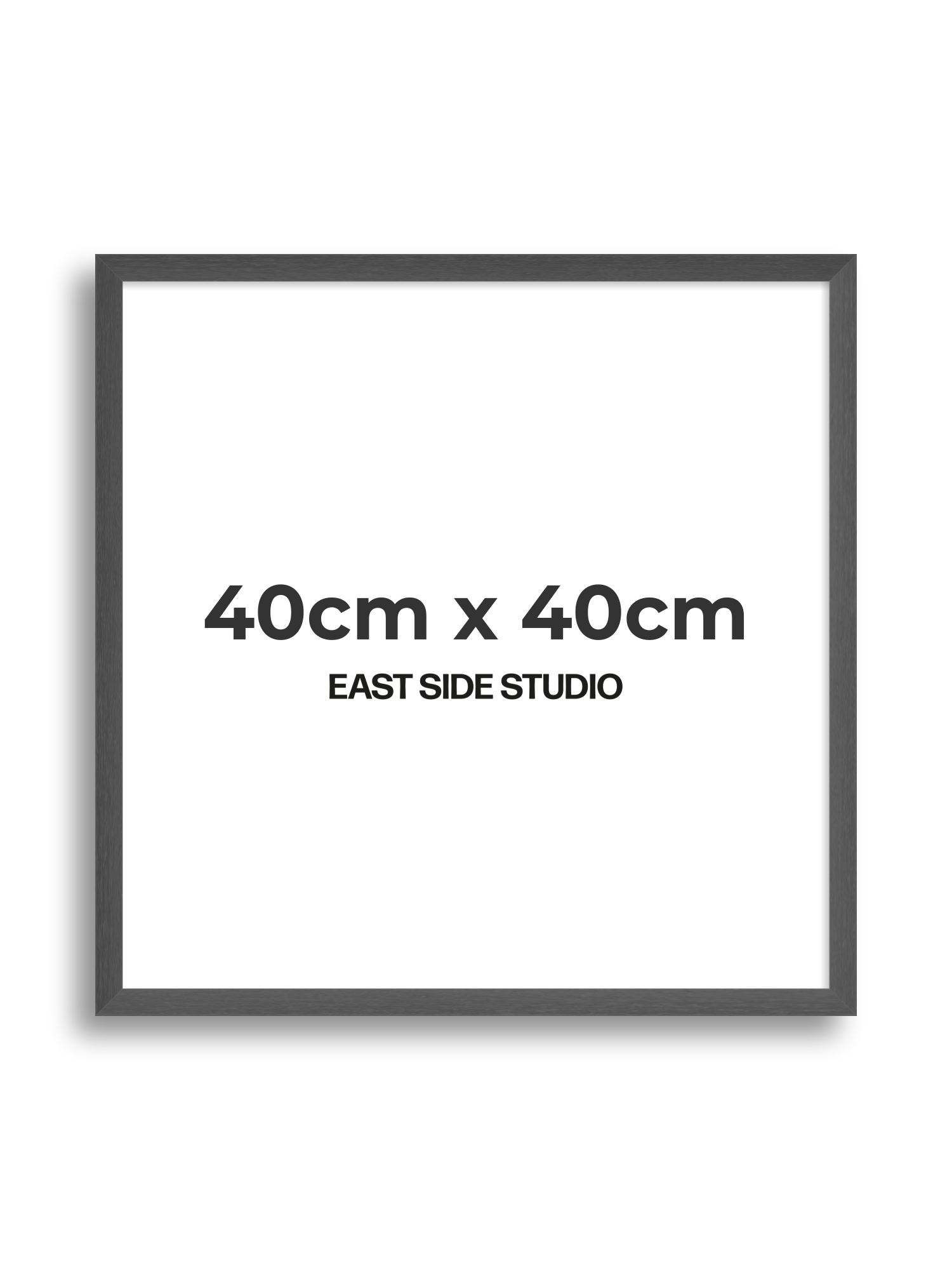 Slate Grey 40cm x 40cm picture frame