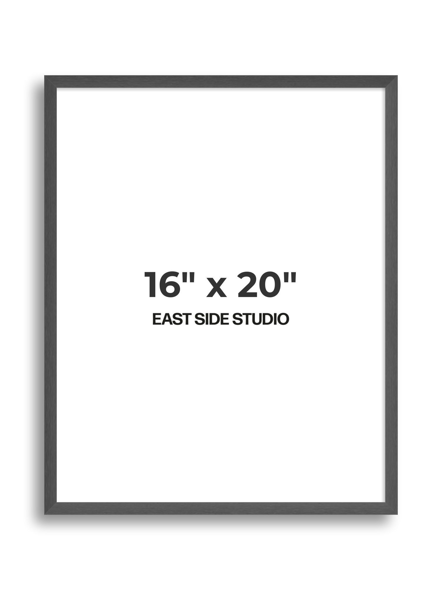 Slate Grey 16" x 20" picture frame