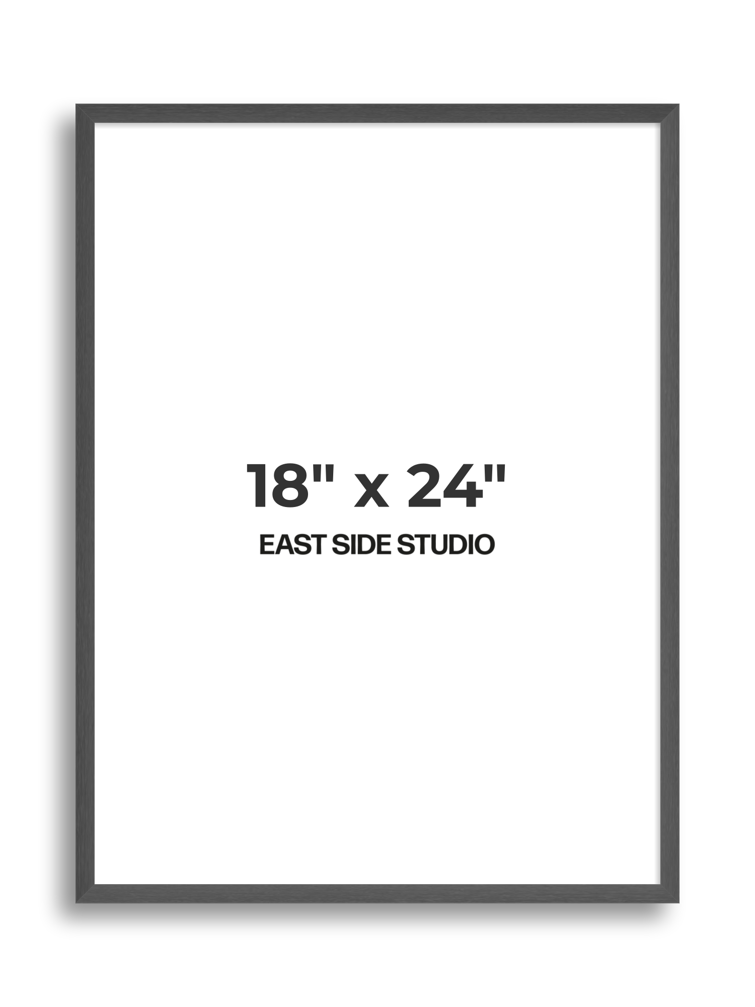 Slate Grey 18" x 24" picture frame