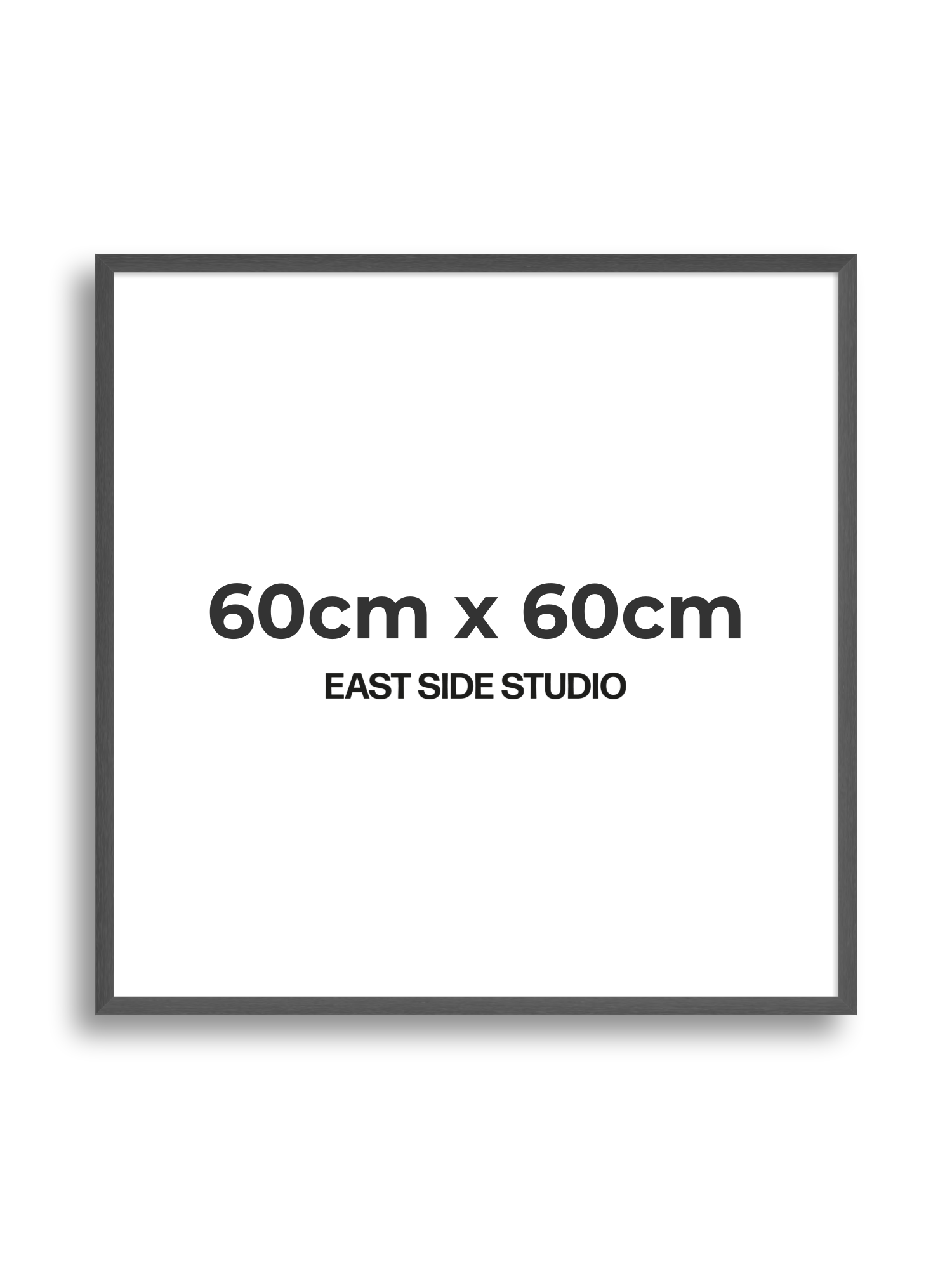 Slate Grey 60cm x 60cm picture frame