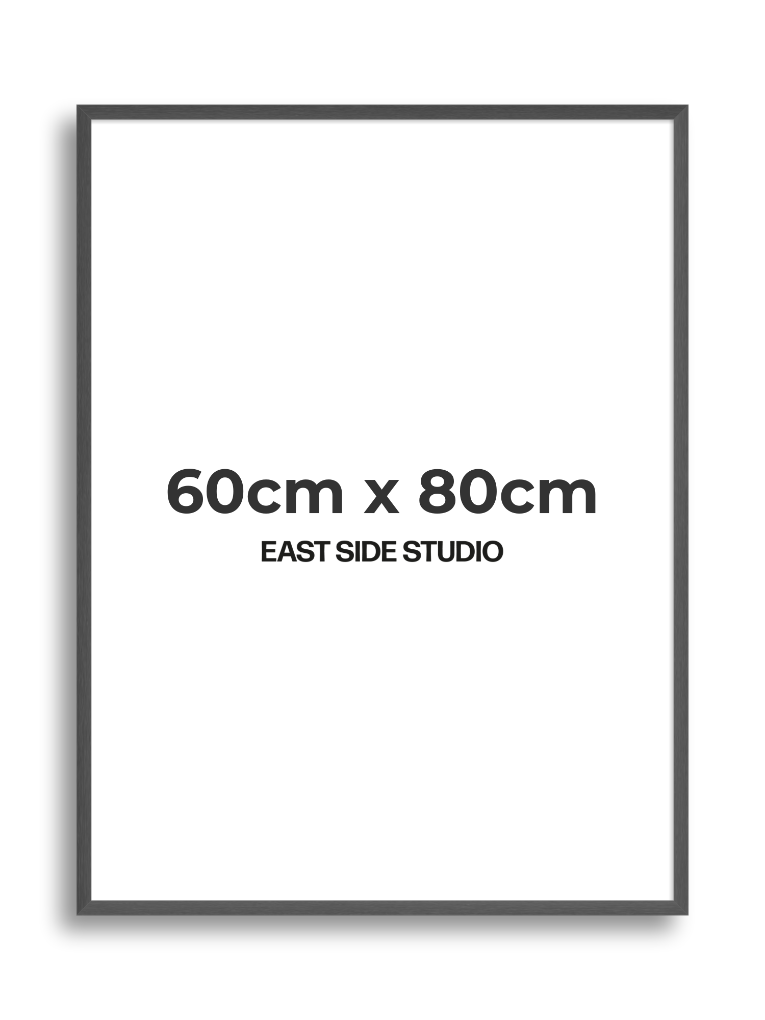 Slate Grey 60cm x 80cm picture frame