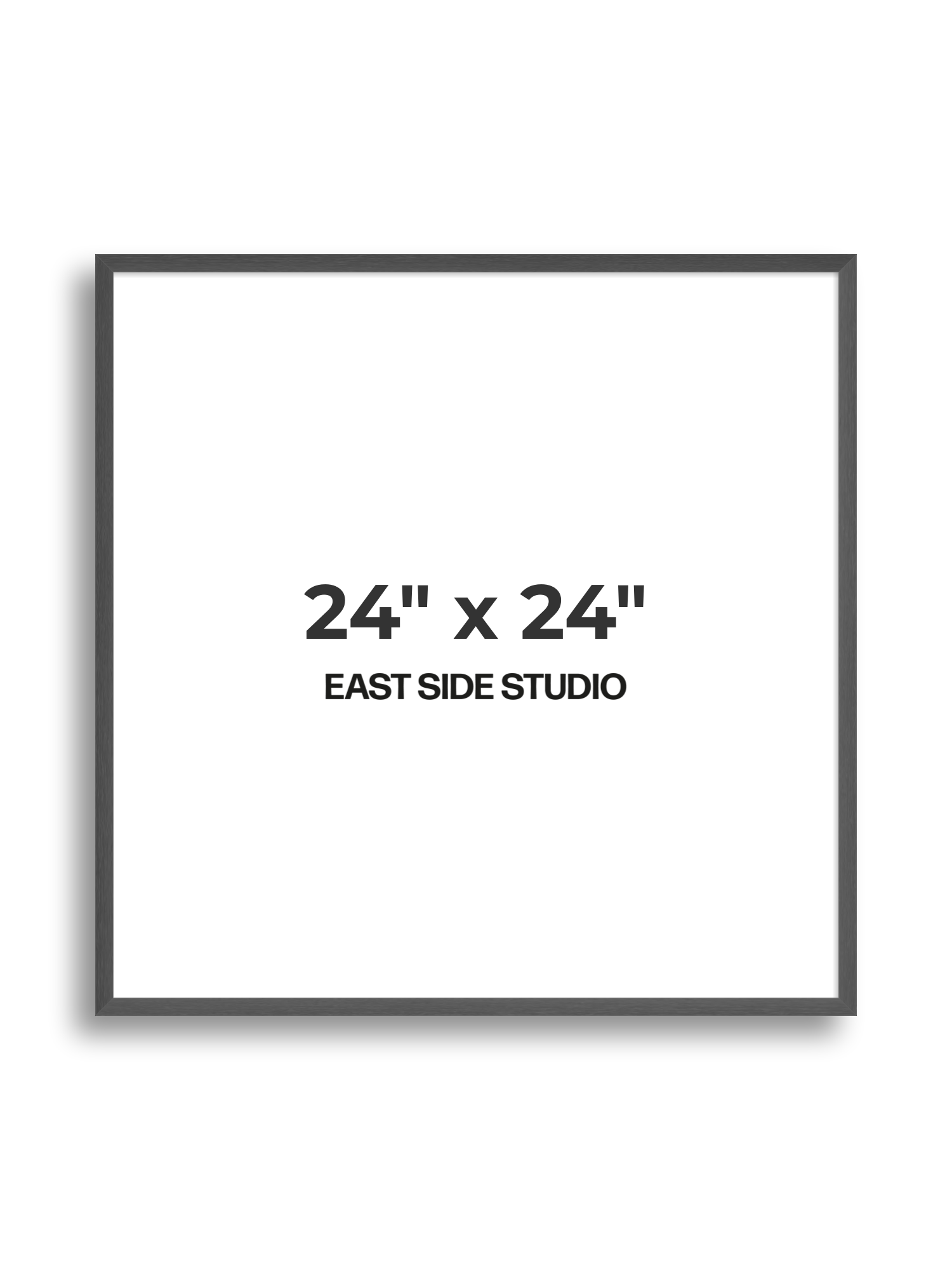 Slate Grey 24" x 24" picture frame