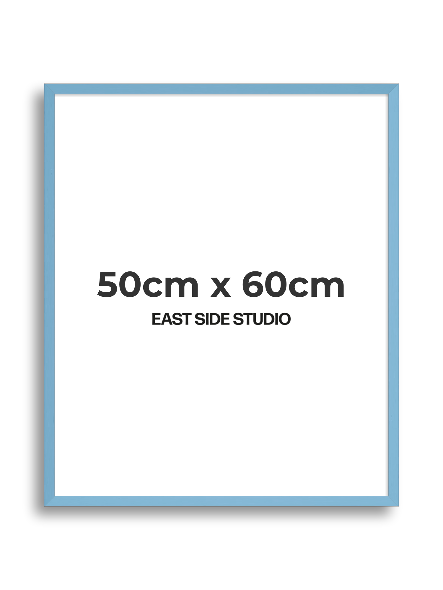 Sky Blue 50cm x 60cm picture frame