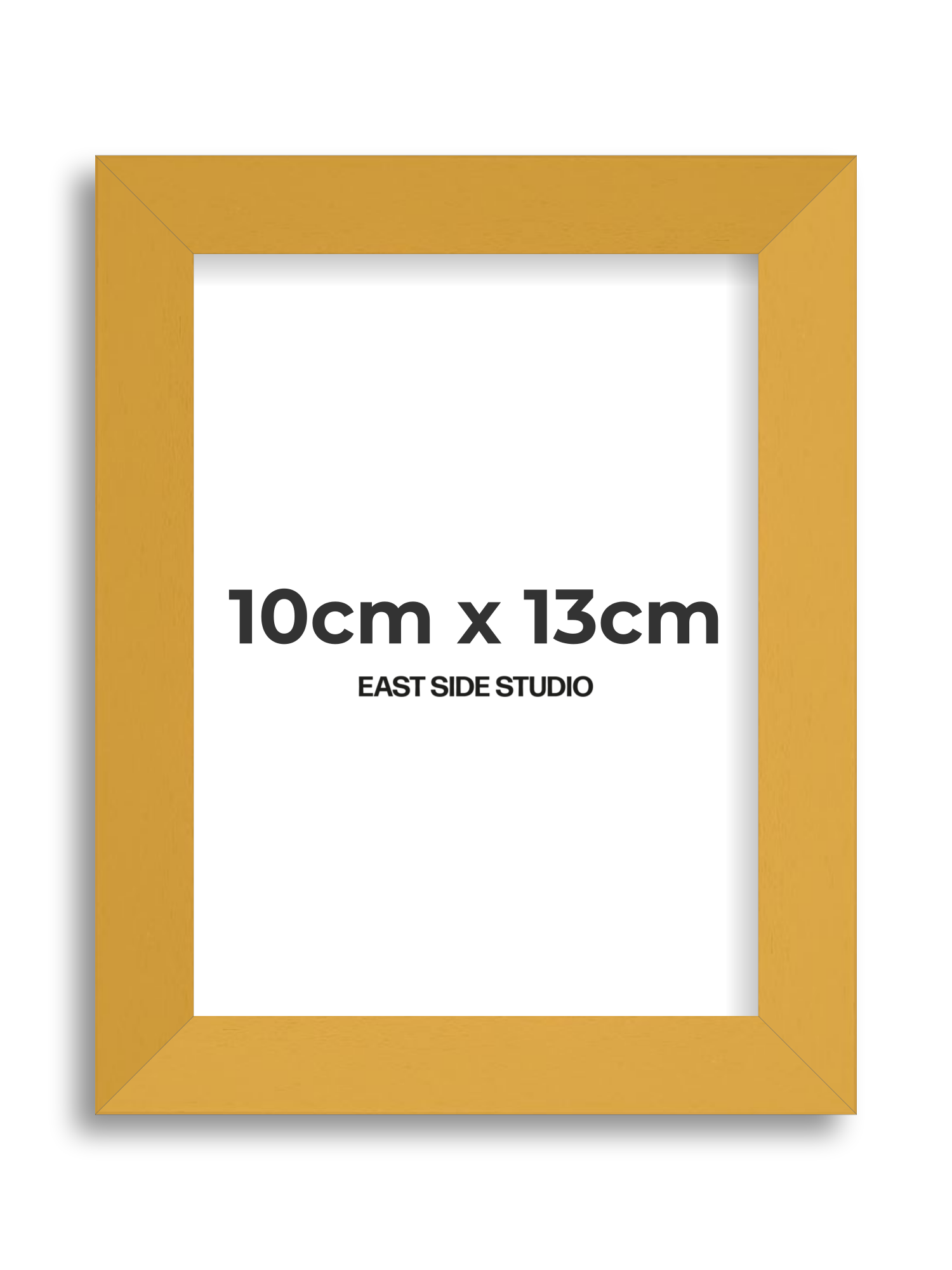 Mustard Yellow 10cm x 13cm picture frame