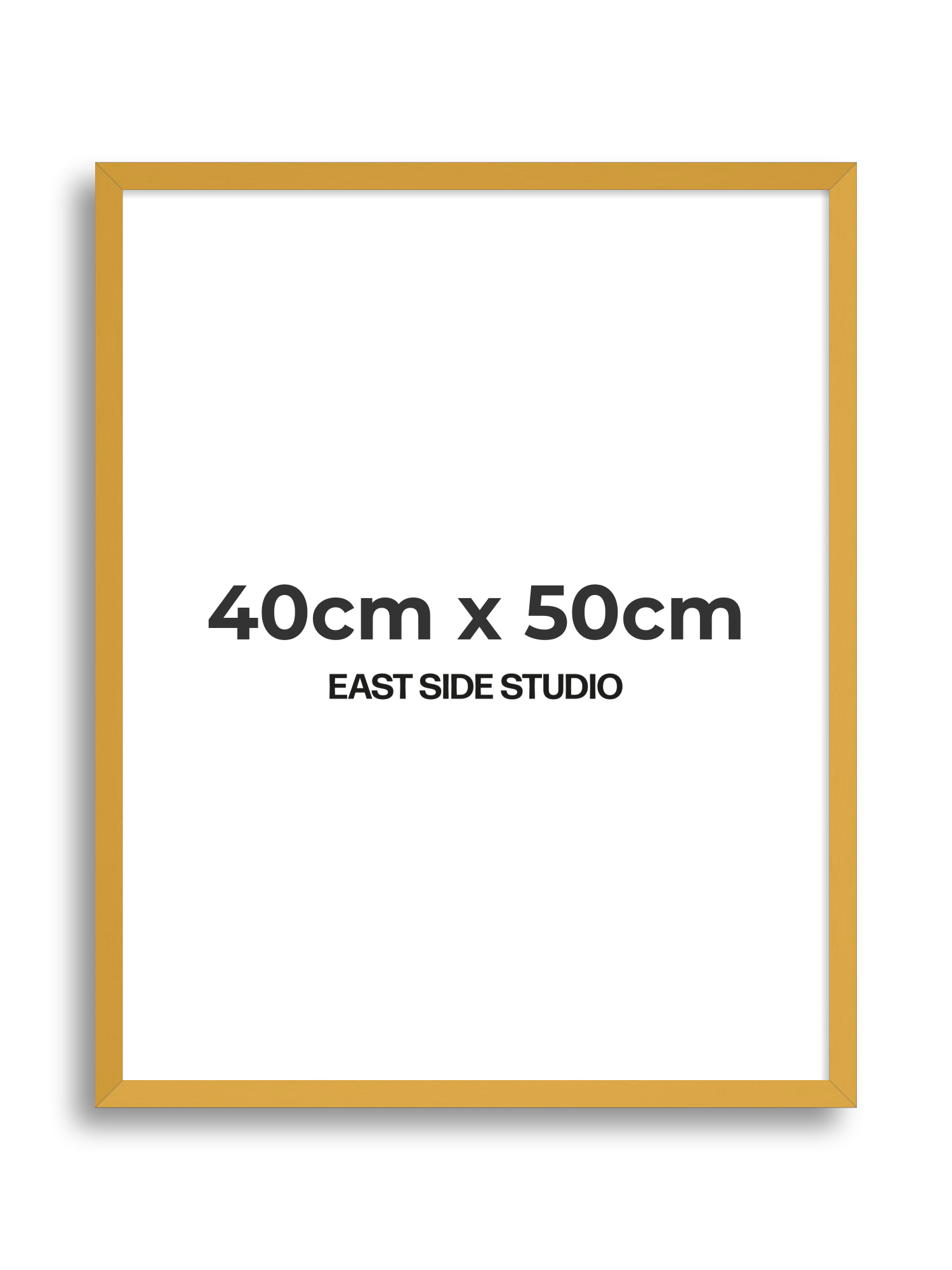 Mustard Yellow 40cm x 50cm picture frame