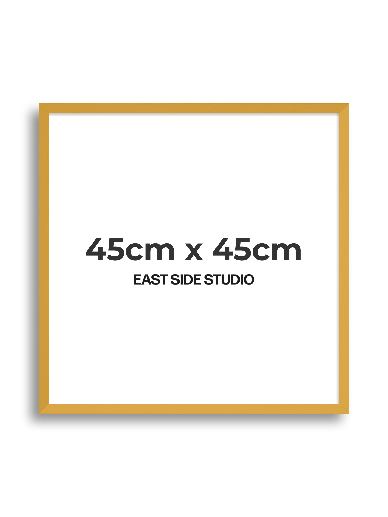 Mustard Yellow 45cm x 45cm picture frame