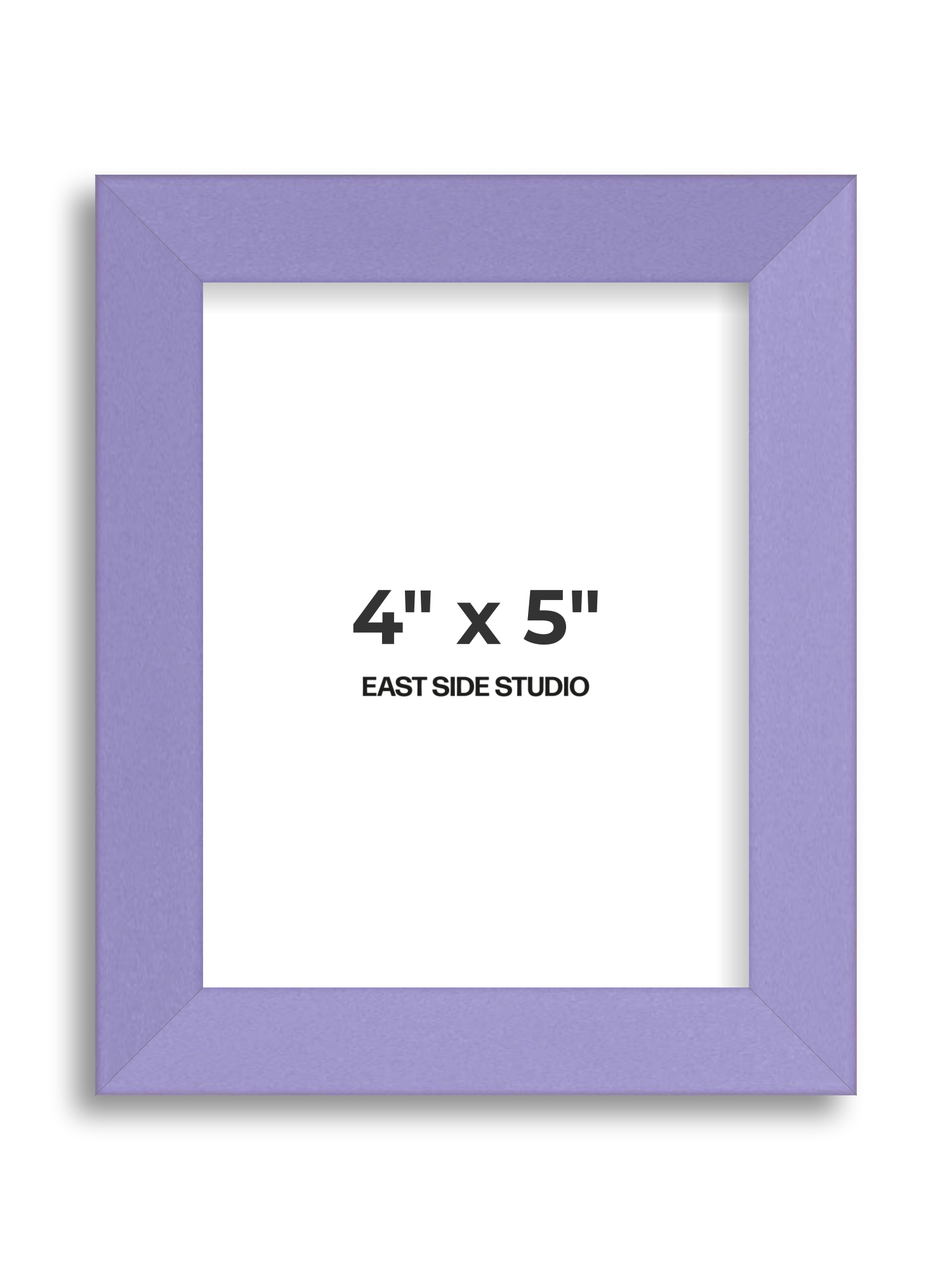 Lilac 4" x 5" picture frame