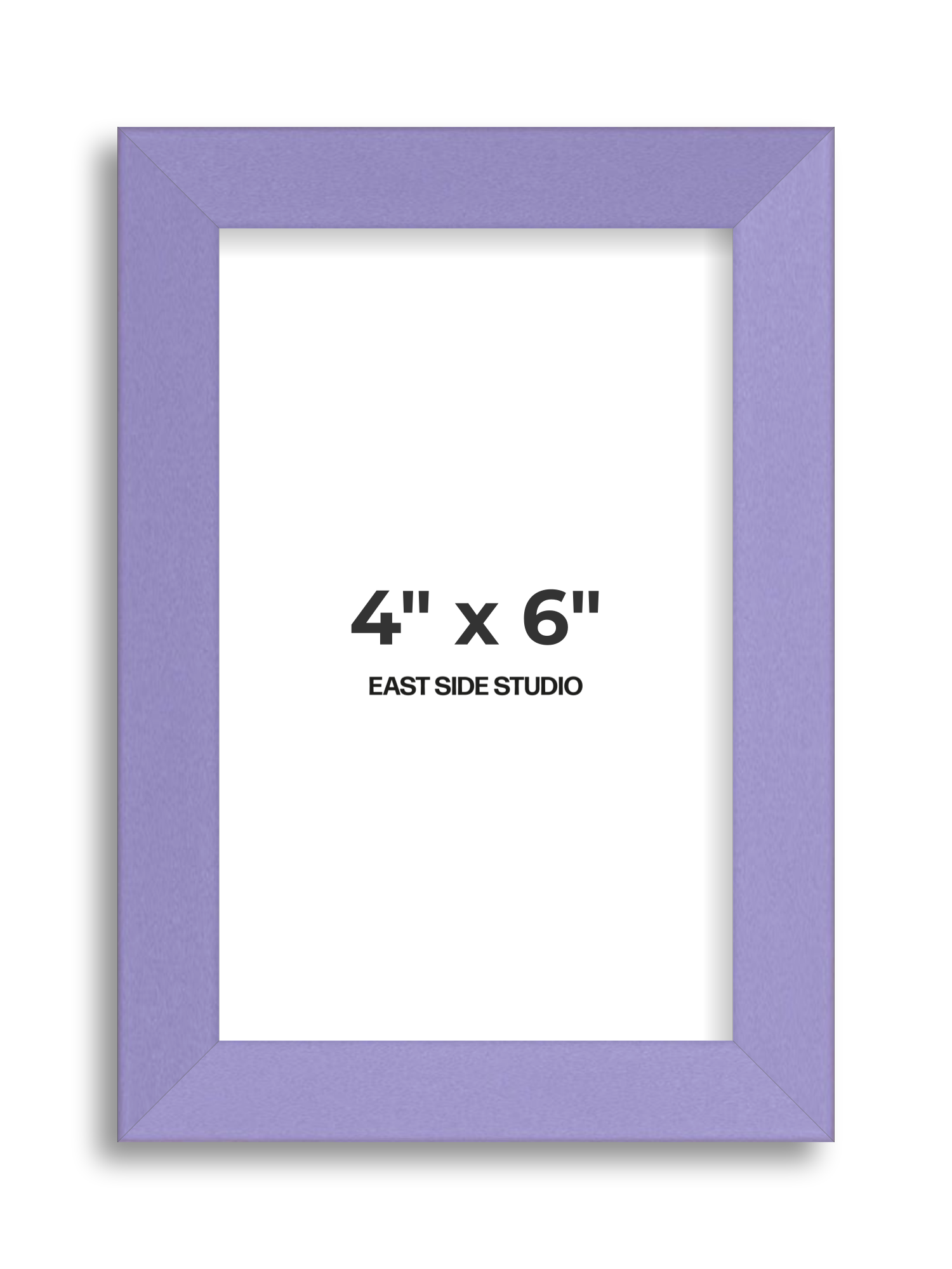 Lilac 4" x 6" picture frame
