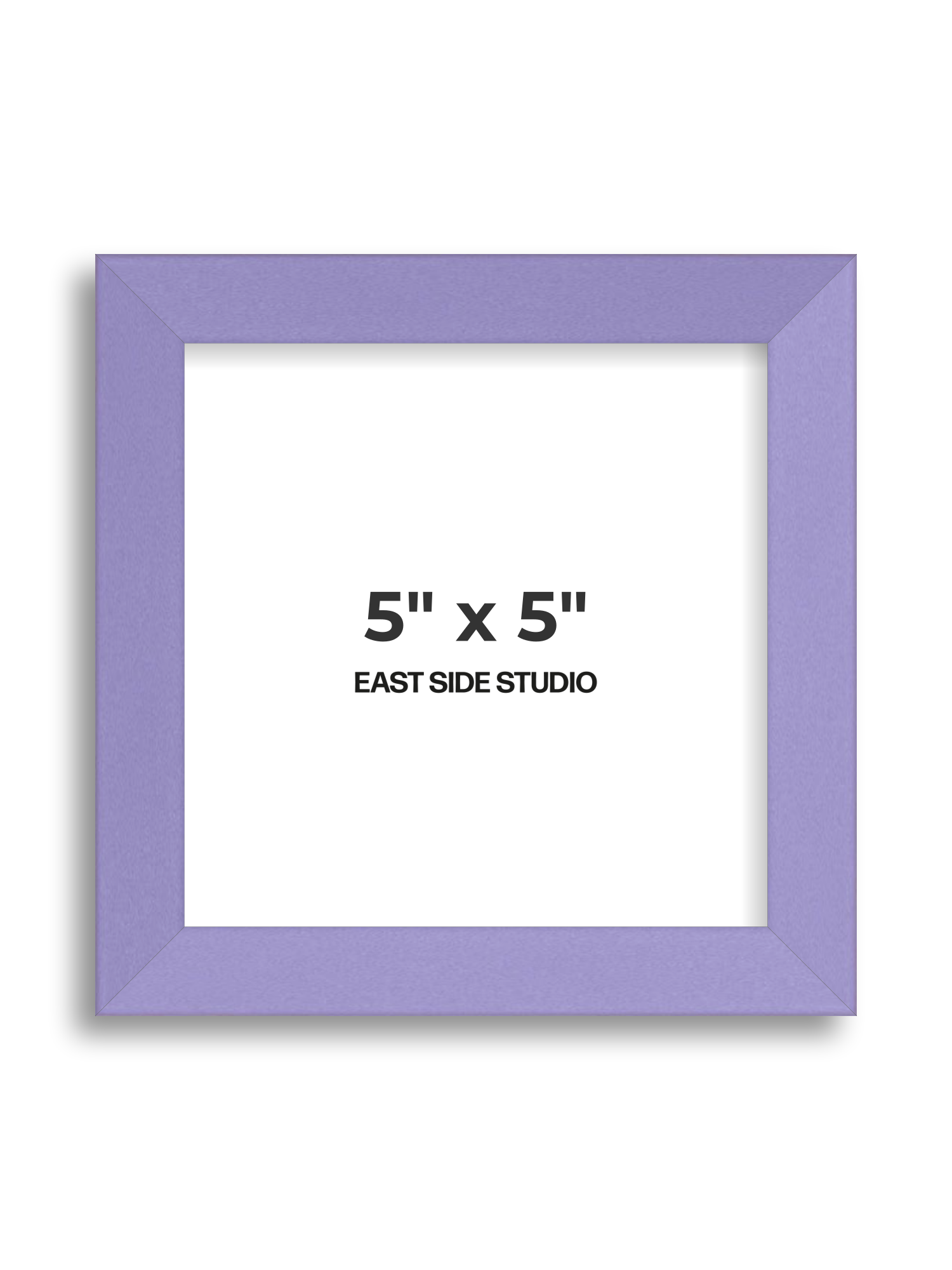 Lilac 5" x 5" picture frame