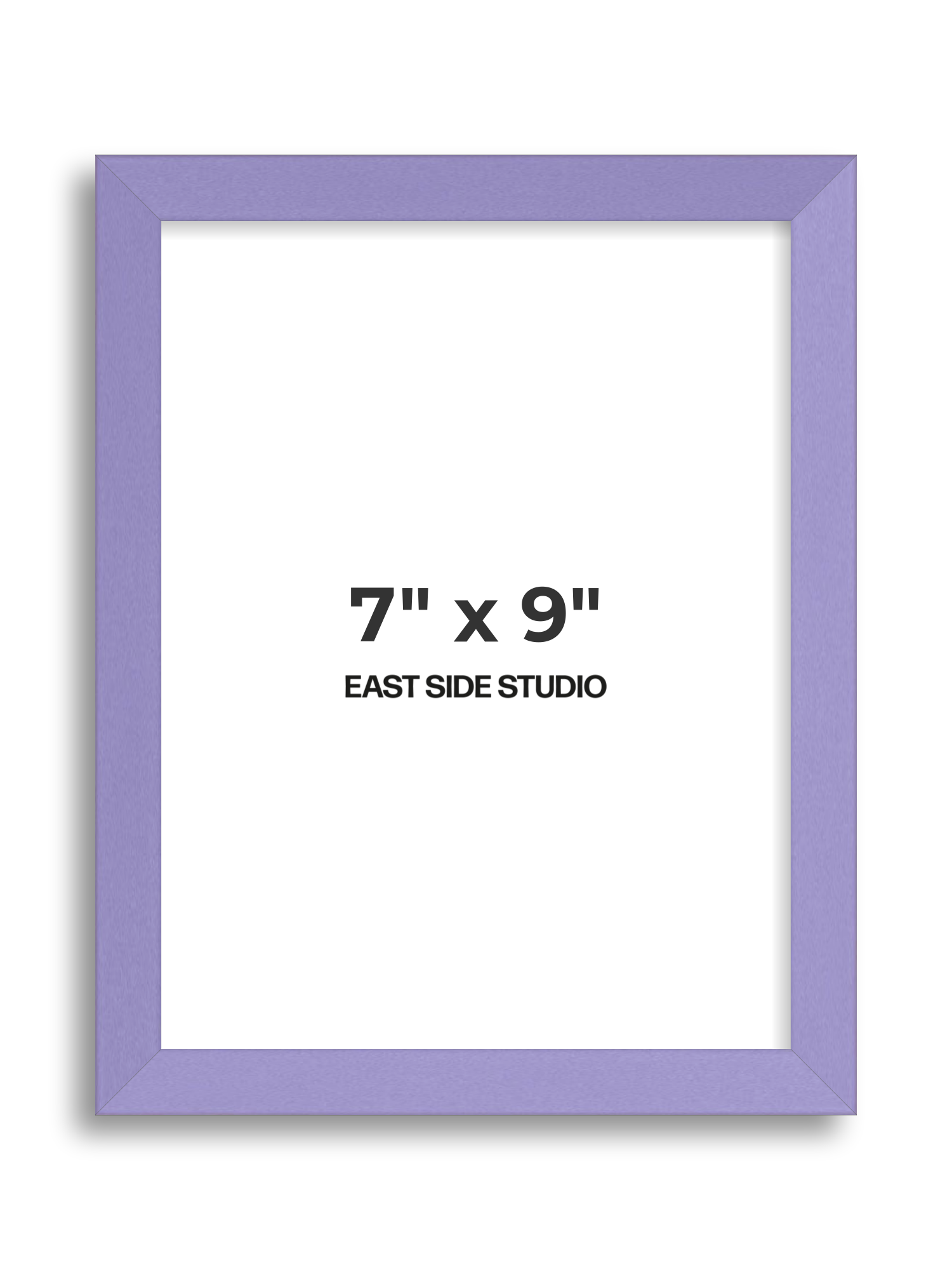 Lilac 7" x 9" picture frame