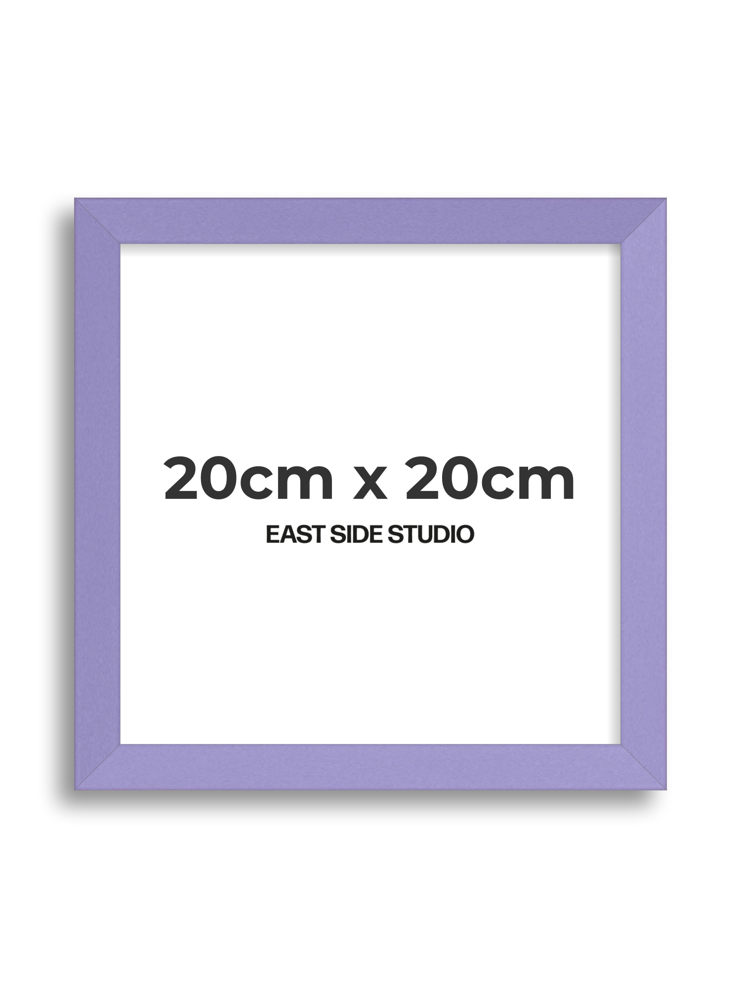 Lilac 20cm x 20cm picture frame