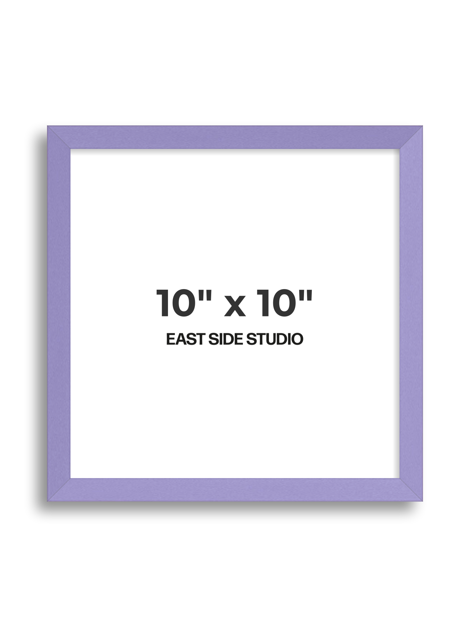 Lilac 10" x 10" picture frame