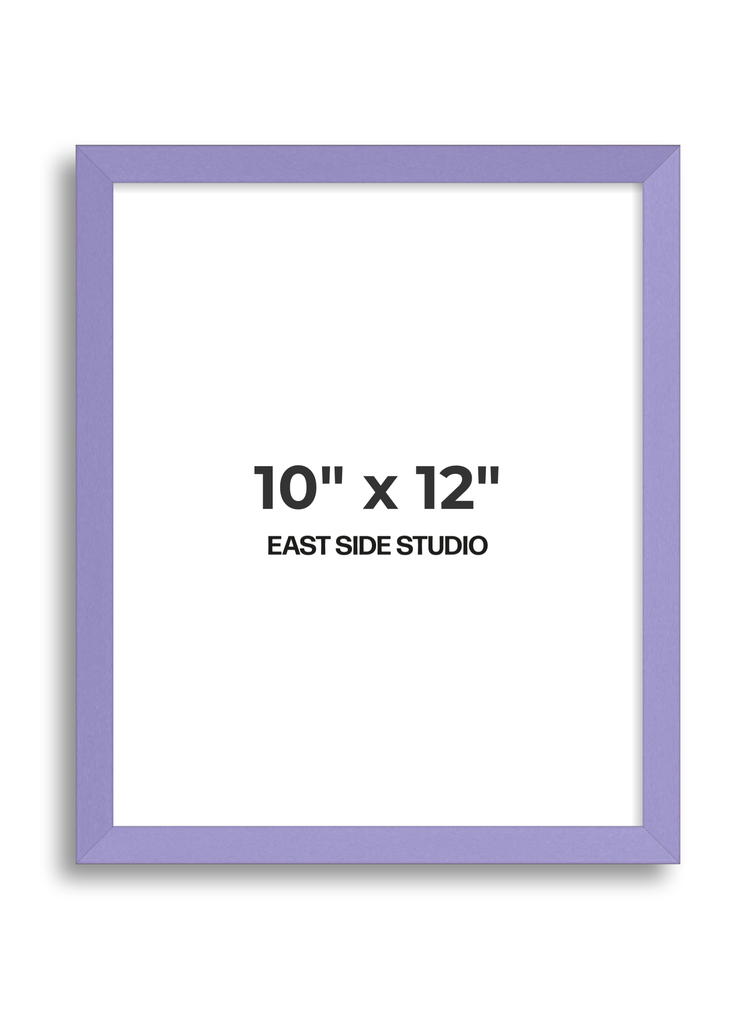 Lilac 10" x 12" picture frame