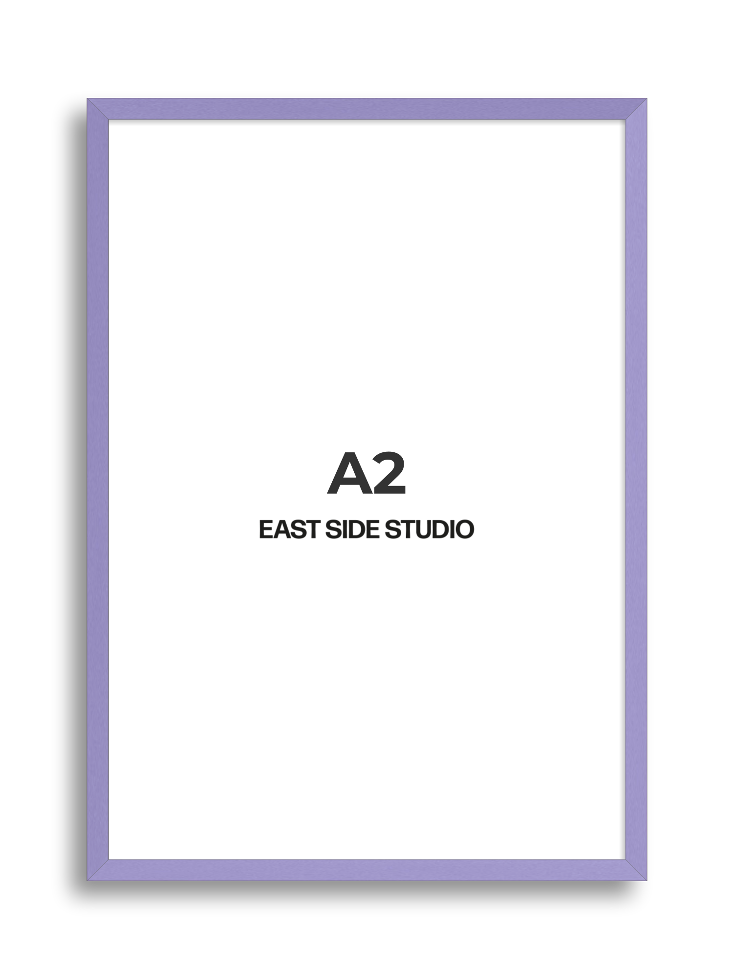Lilac A2 picture frame
