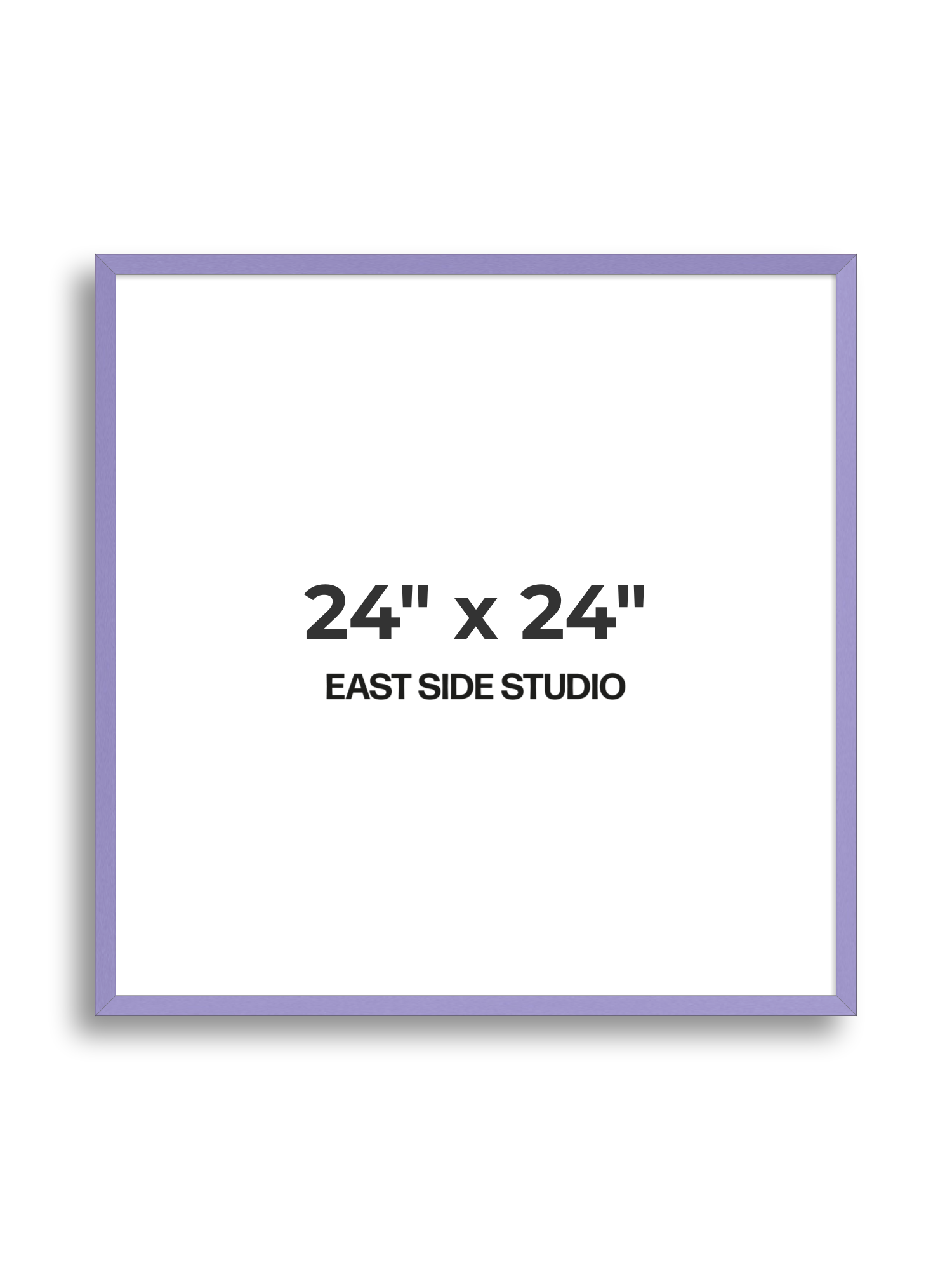 Lilac 24" x 24" picture frame