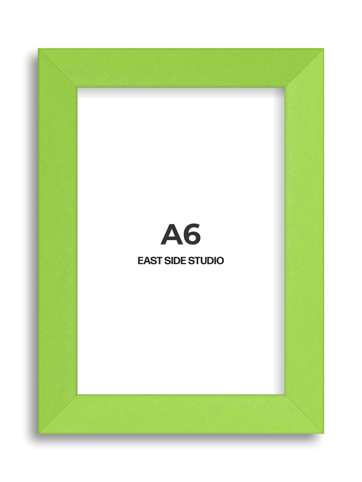 Lime Green A6 picture frame