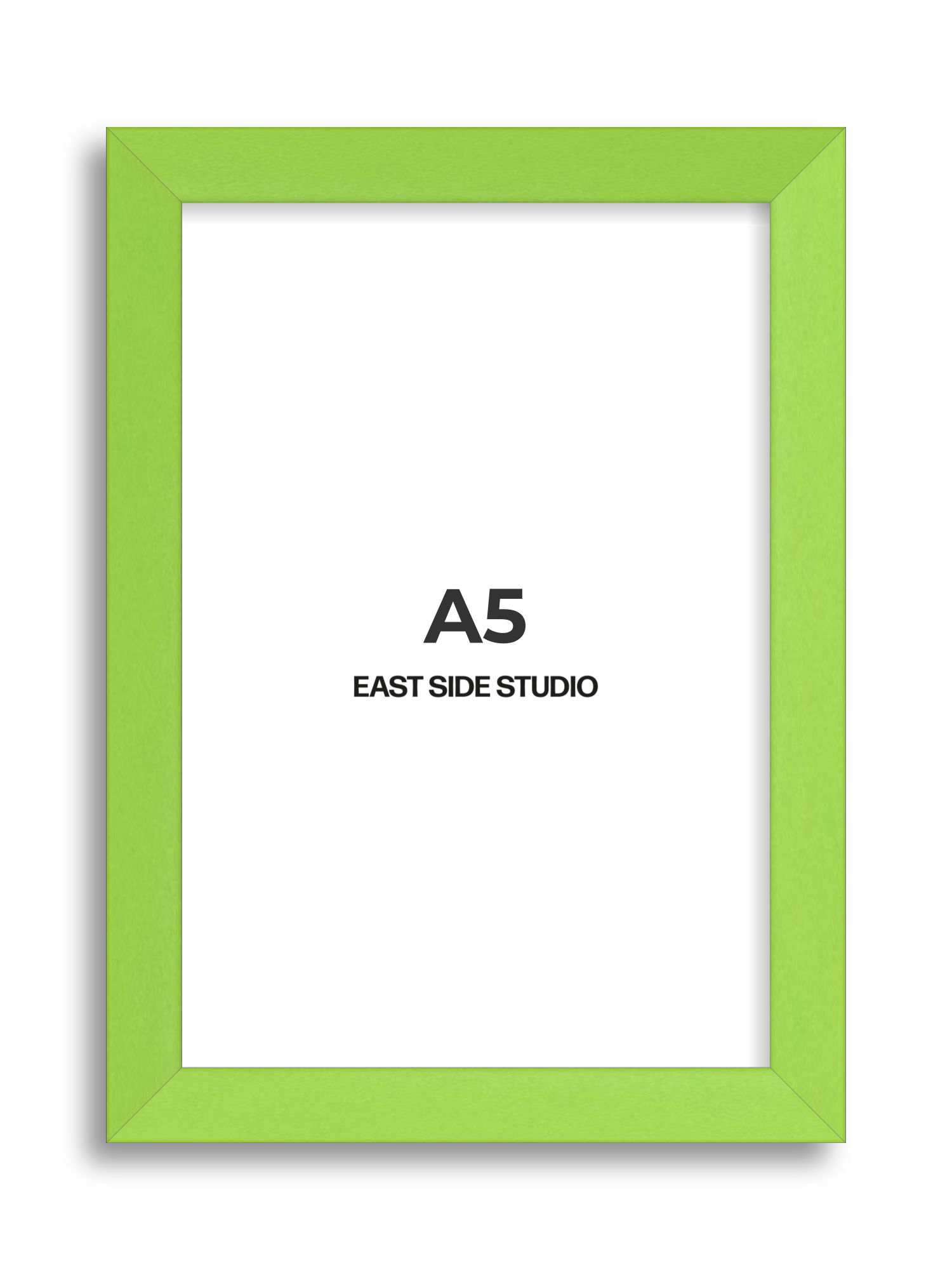 Lime Green A5 picture frame