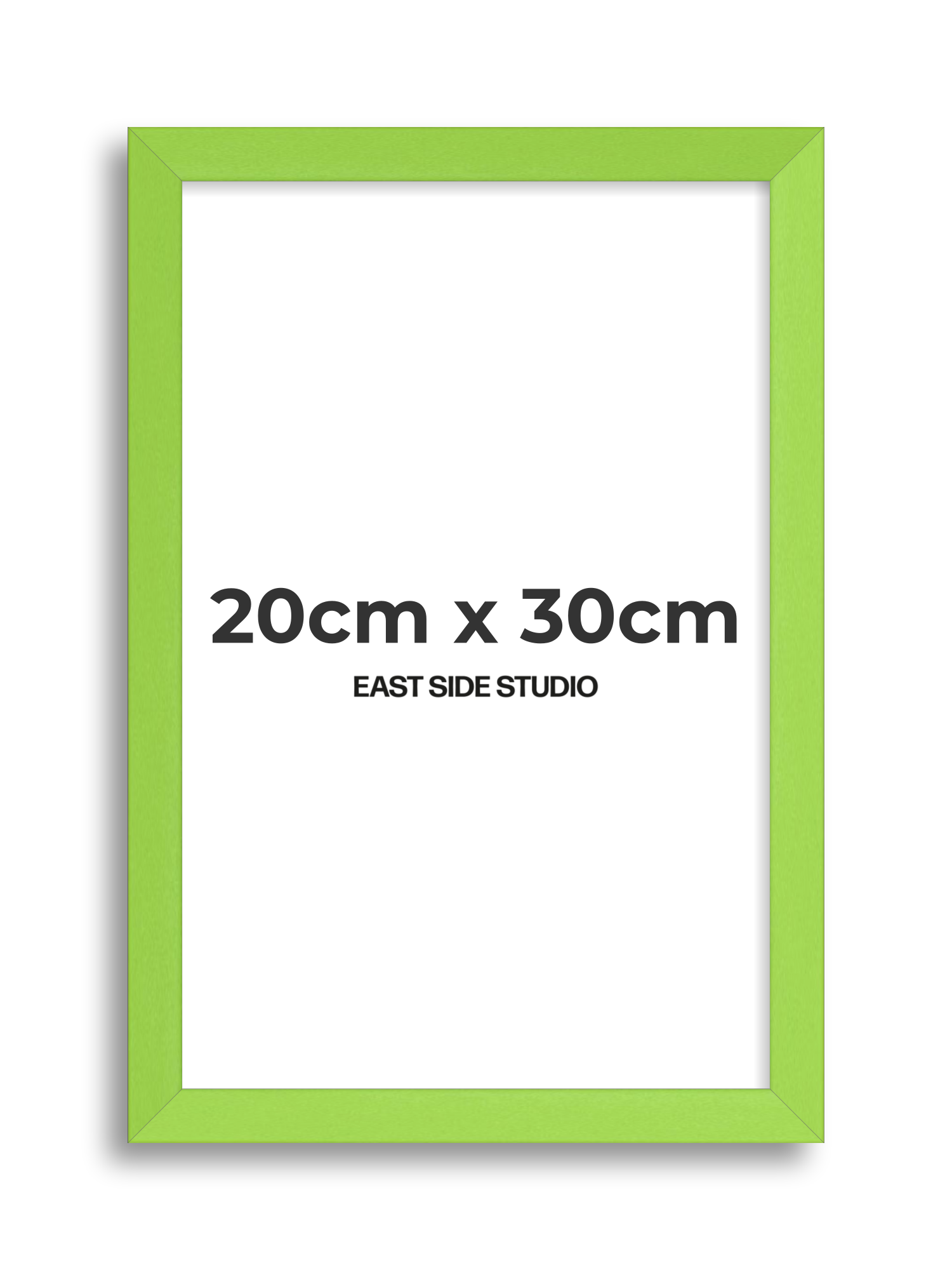 Lime Green 20cm x 30cm picture frame