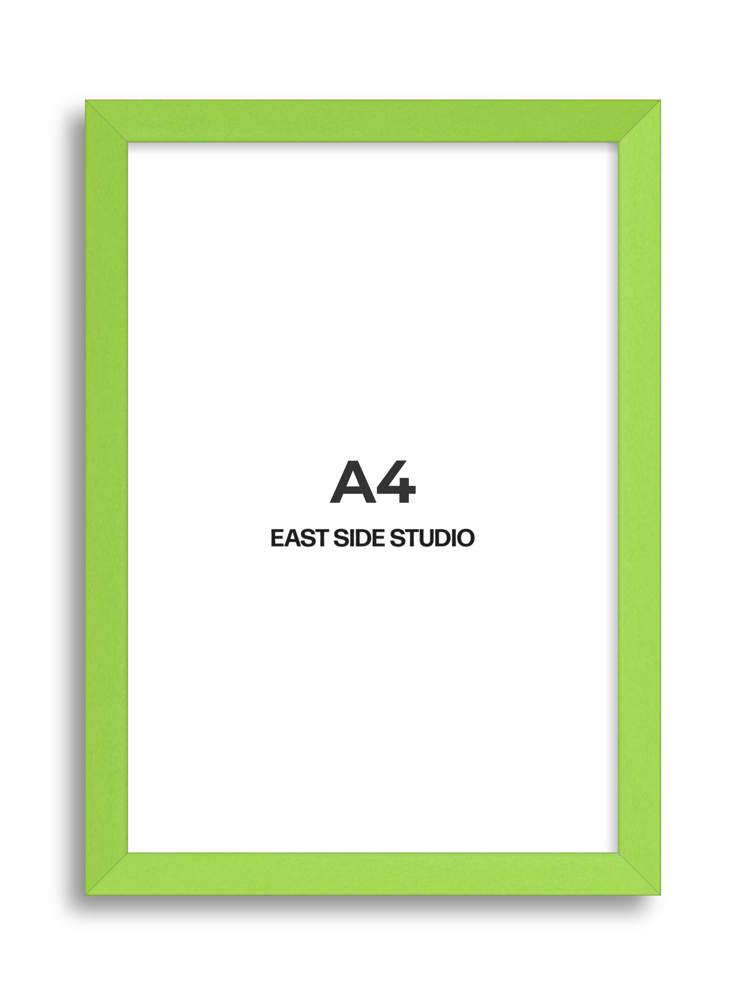 Lime Green A4 picture frame