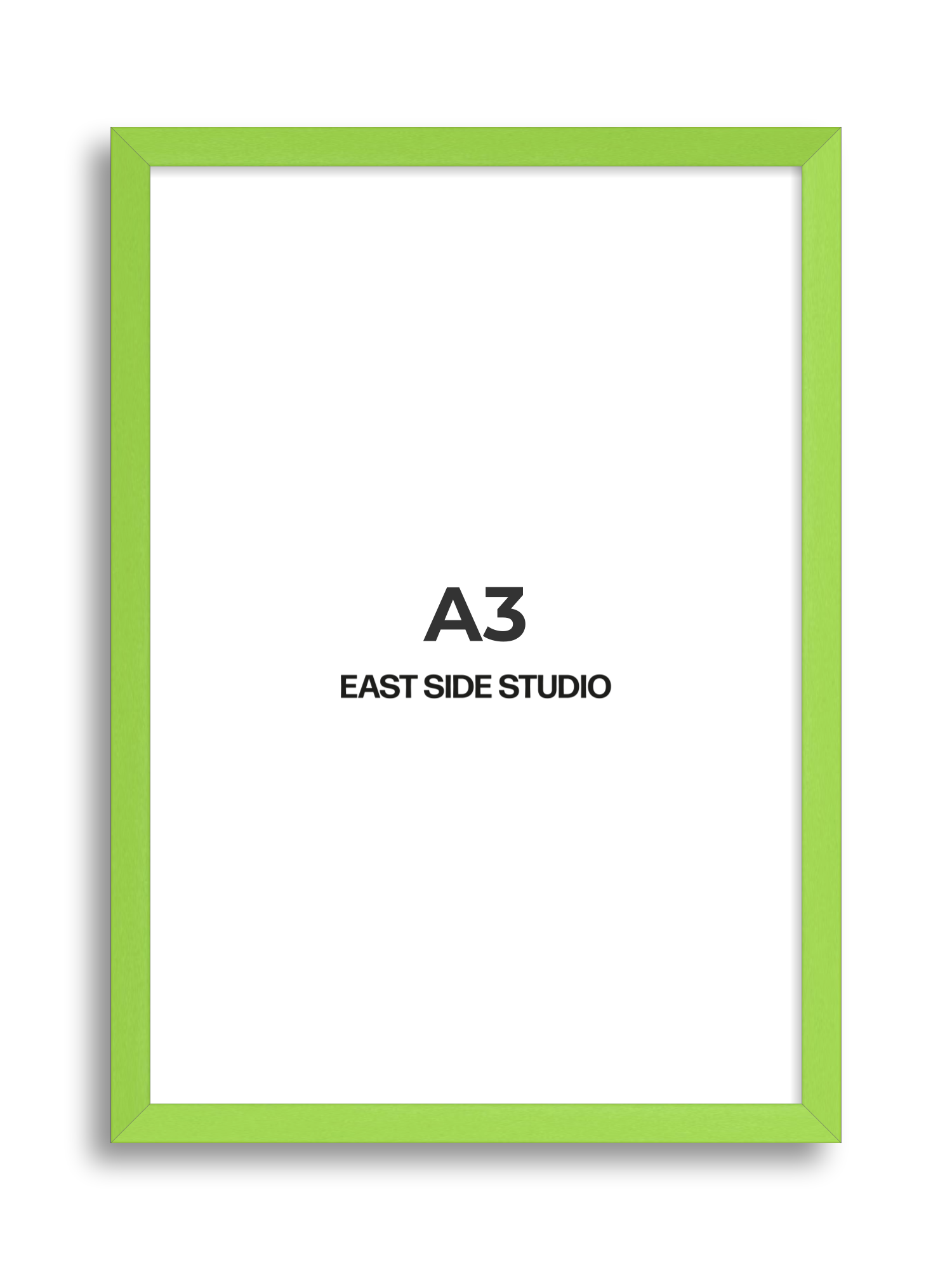 Lime Green A3 picture frame