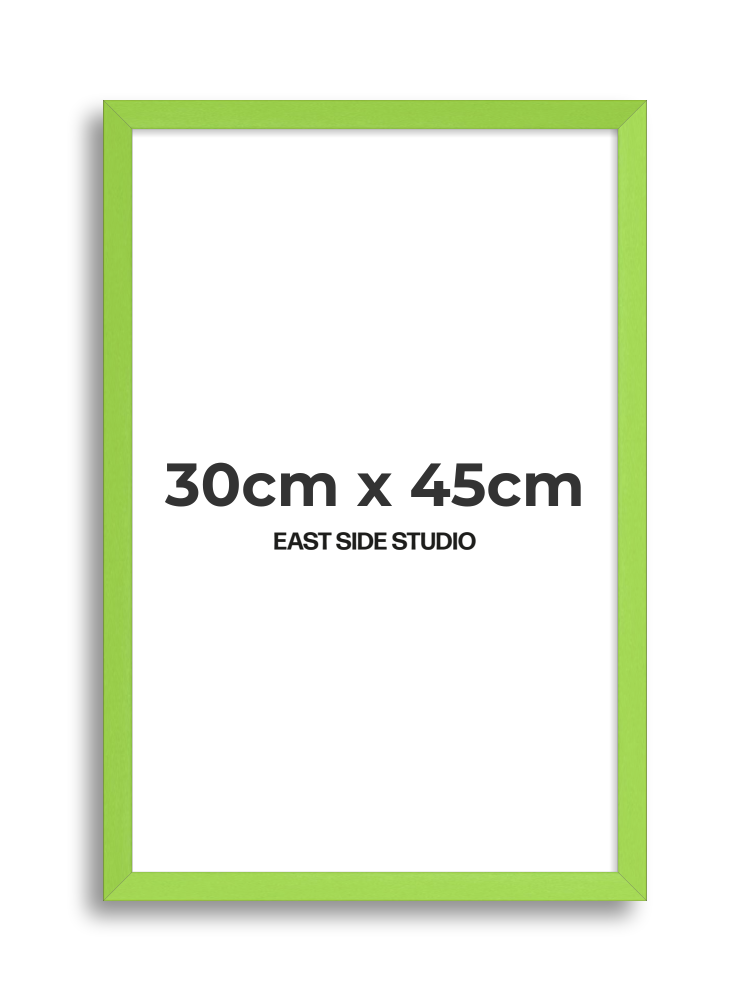 Lime Green 30cm x 45cm picture frame