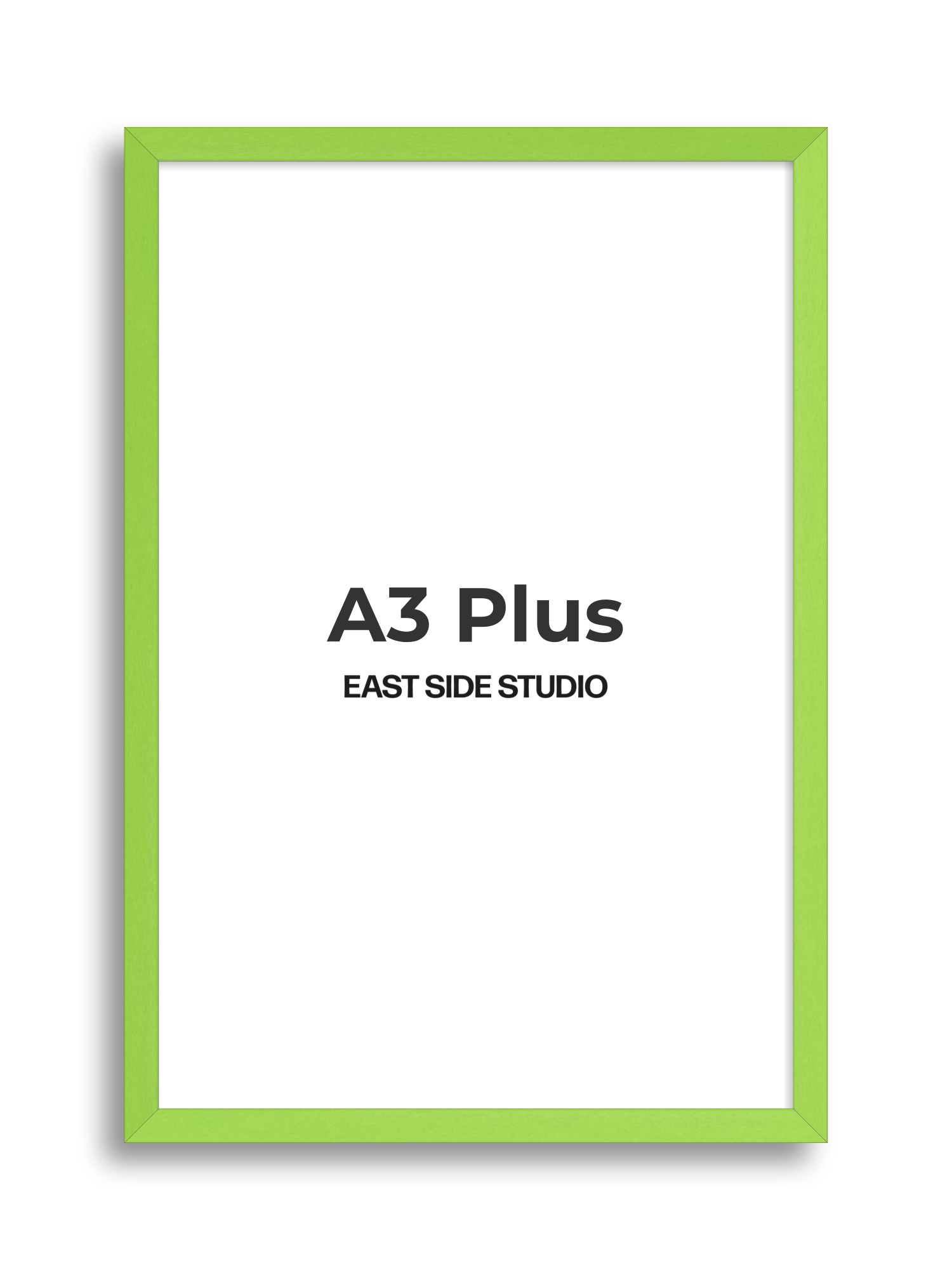 Lime Green A3 Plus picture frame