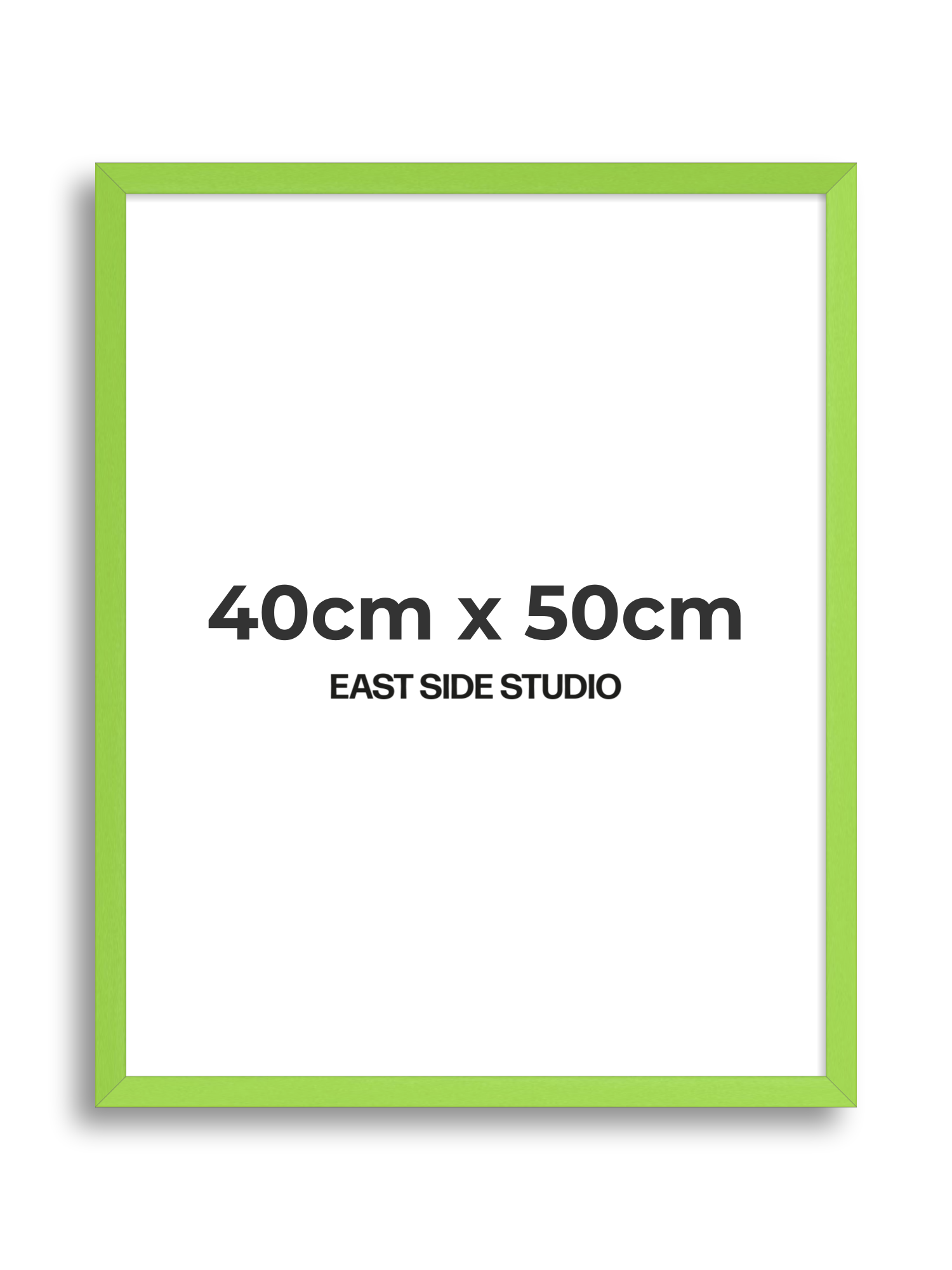 Lime Green 40cm x 50cm picture frame