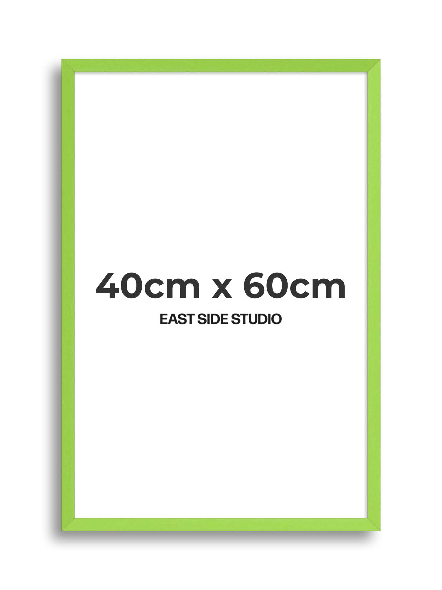 Lime Green 40cm x 60cm picture frame