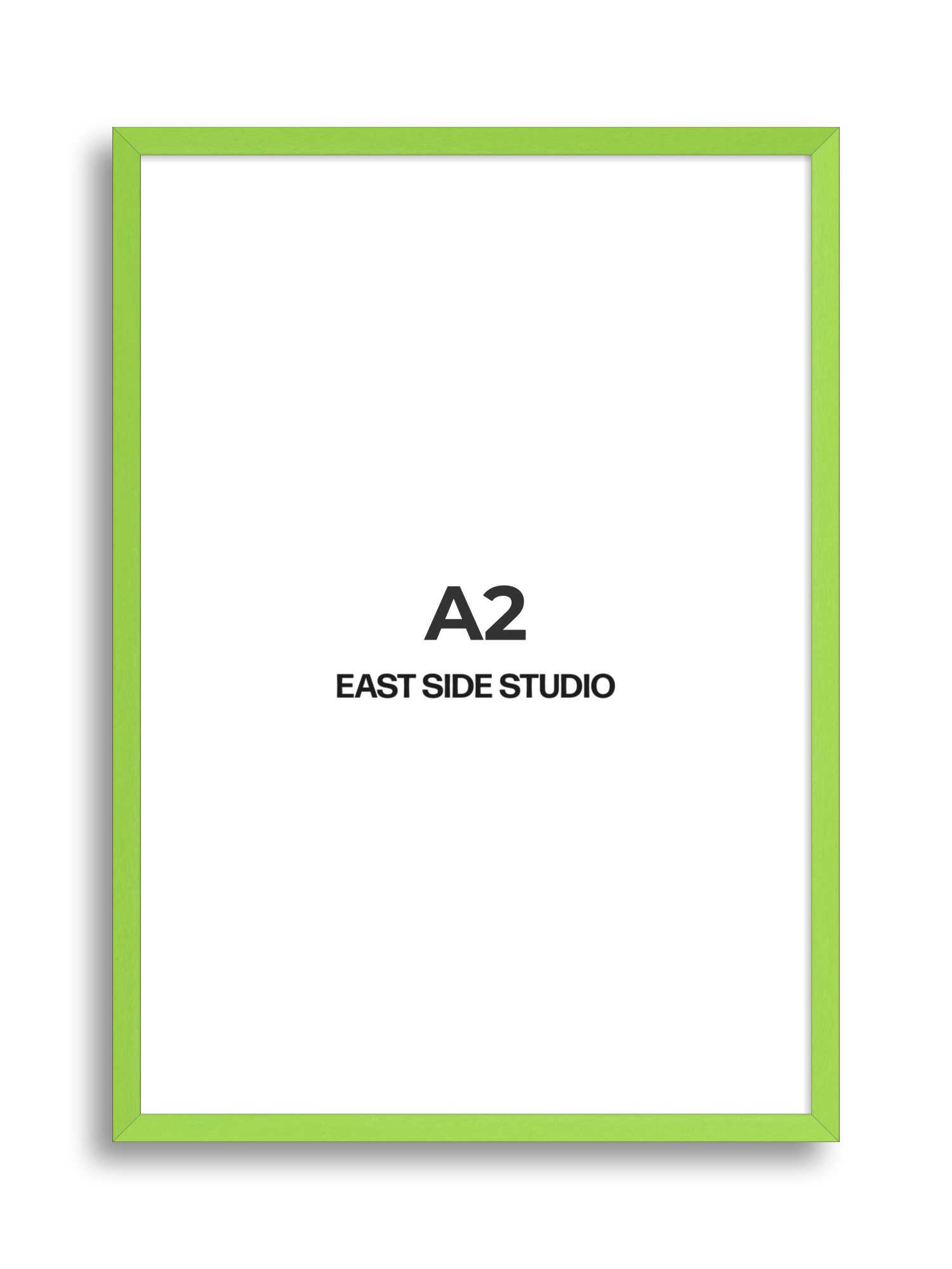 Lime Green A2 picture frame