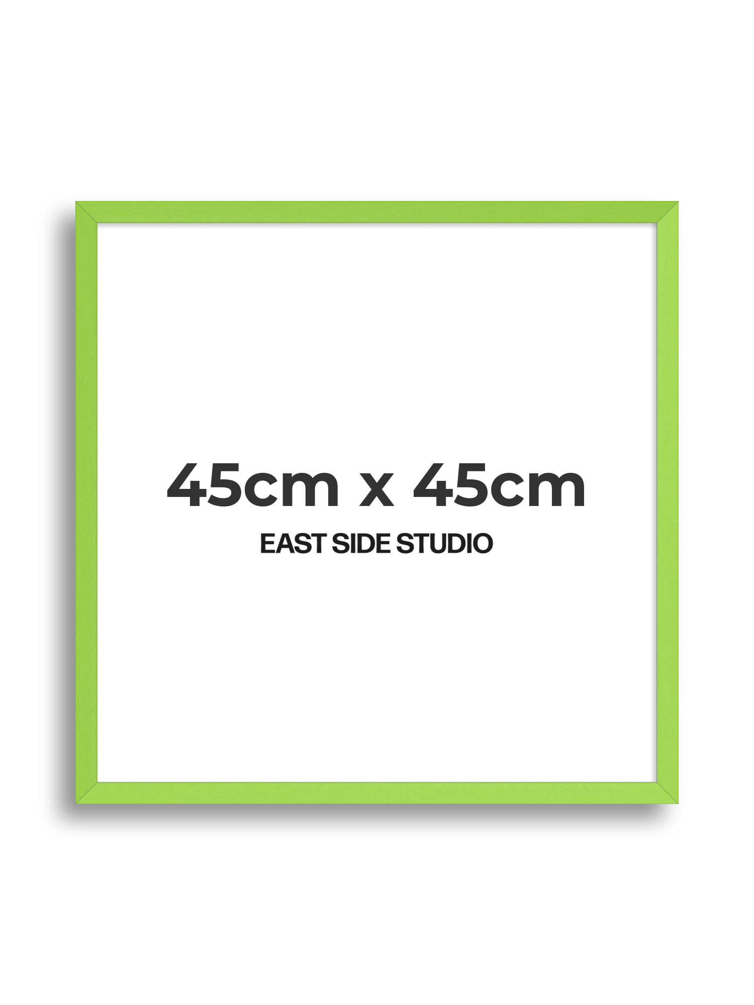 Lime Green 45cm x 45cm picture frame