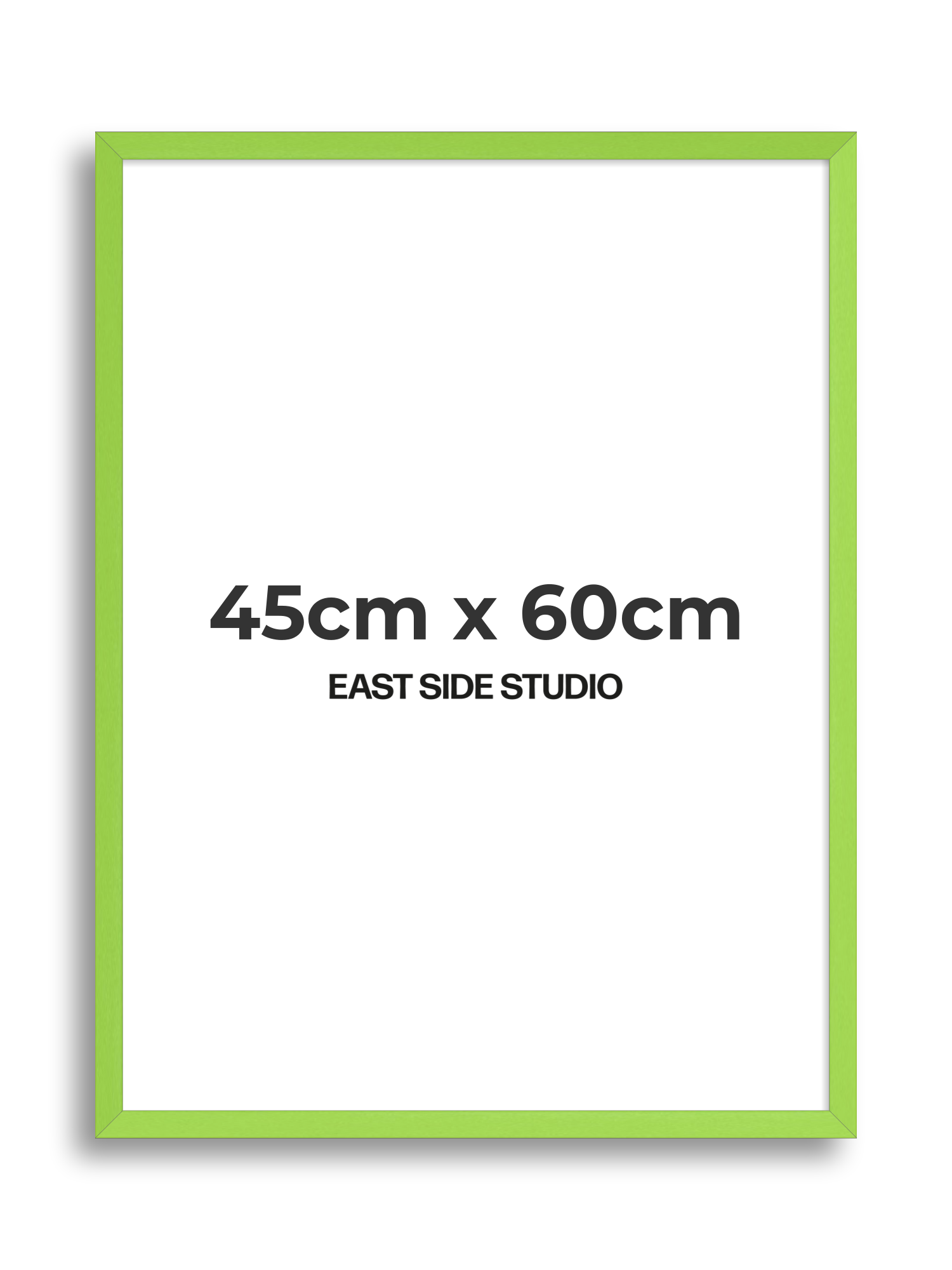 Lime Green 45cm x 60cm picture frame