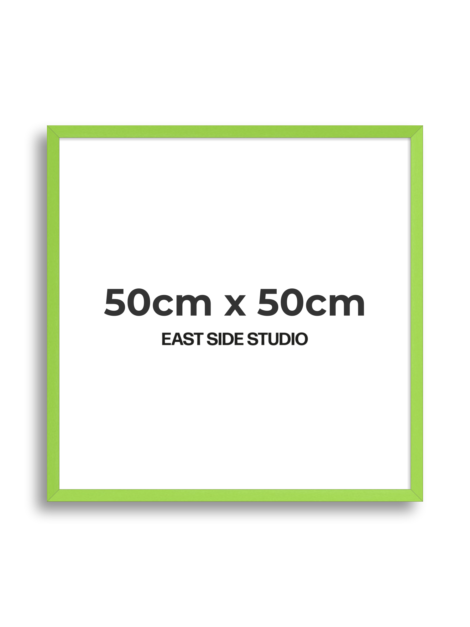 Lime Green 50cm x 50cm picture frame