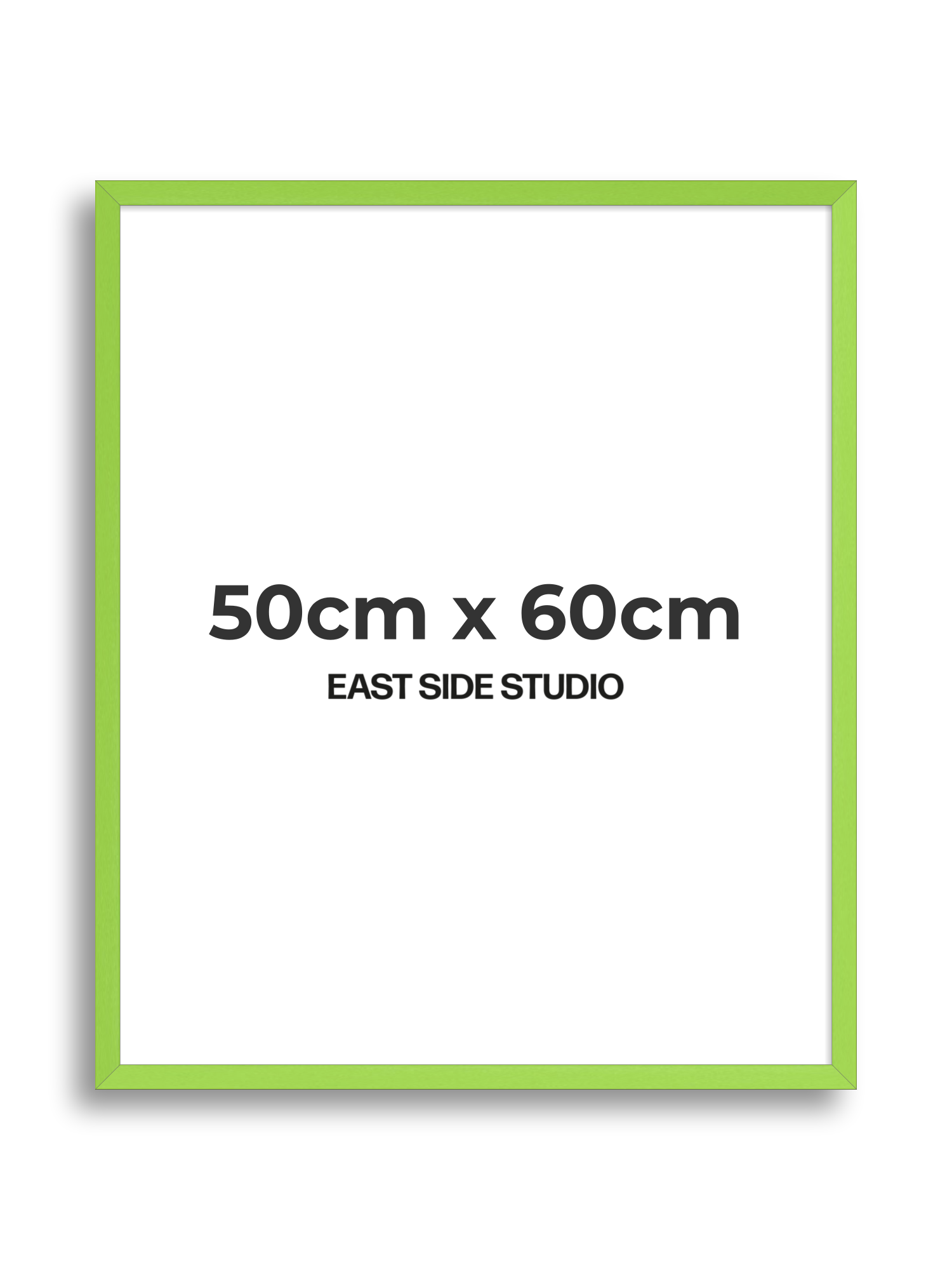 Lime Green 50cm x 60cm picture frame
