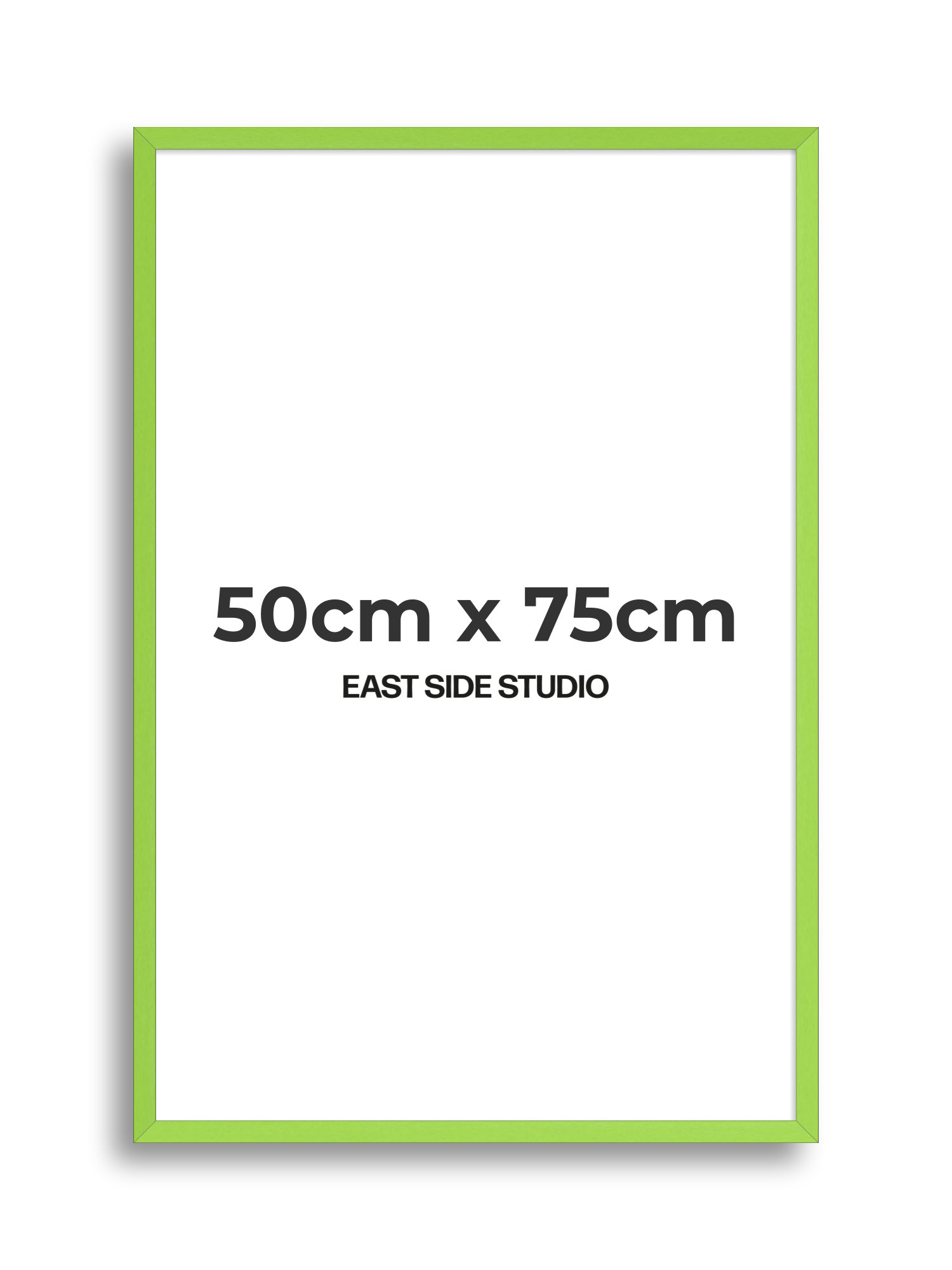 Lime Green 50cm x 75cm picture frame