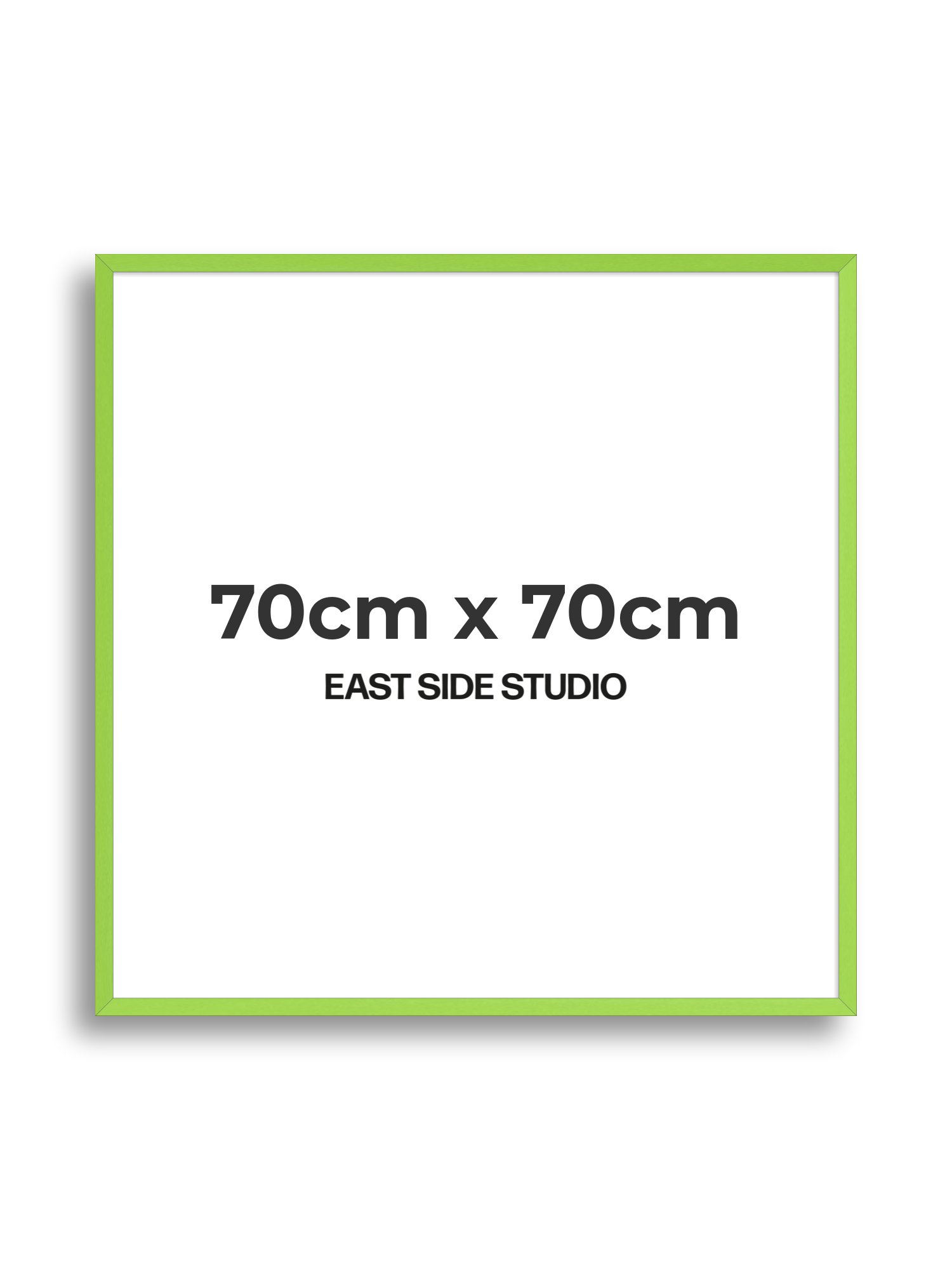 Lime Green 70cm x 70cm picture frame