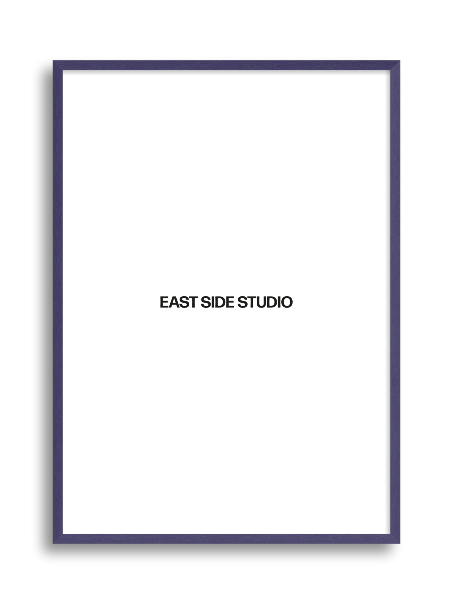 Deep Indigo picture frame