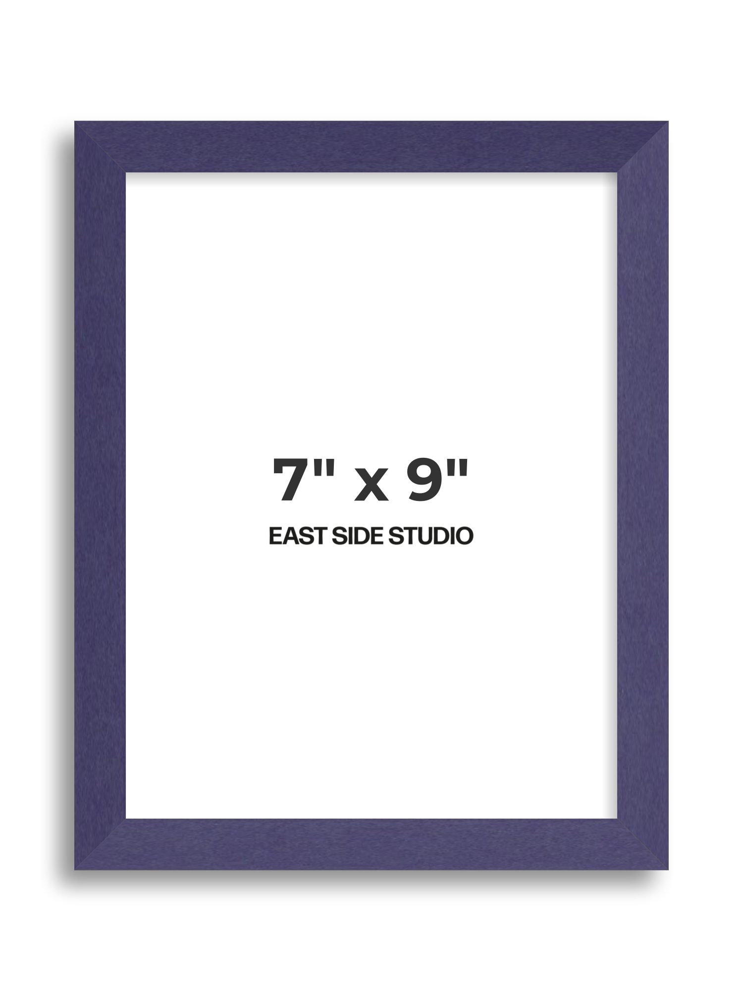Deep Indigo 7" x 9" picture frame