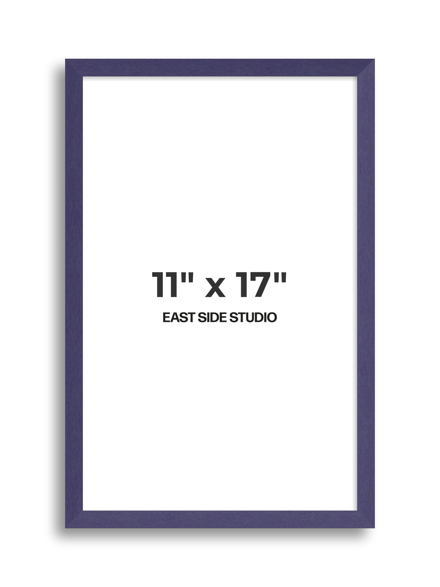 Deep Indigo 11" x 17" picture frame