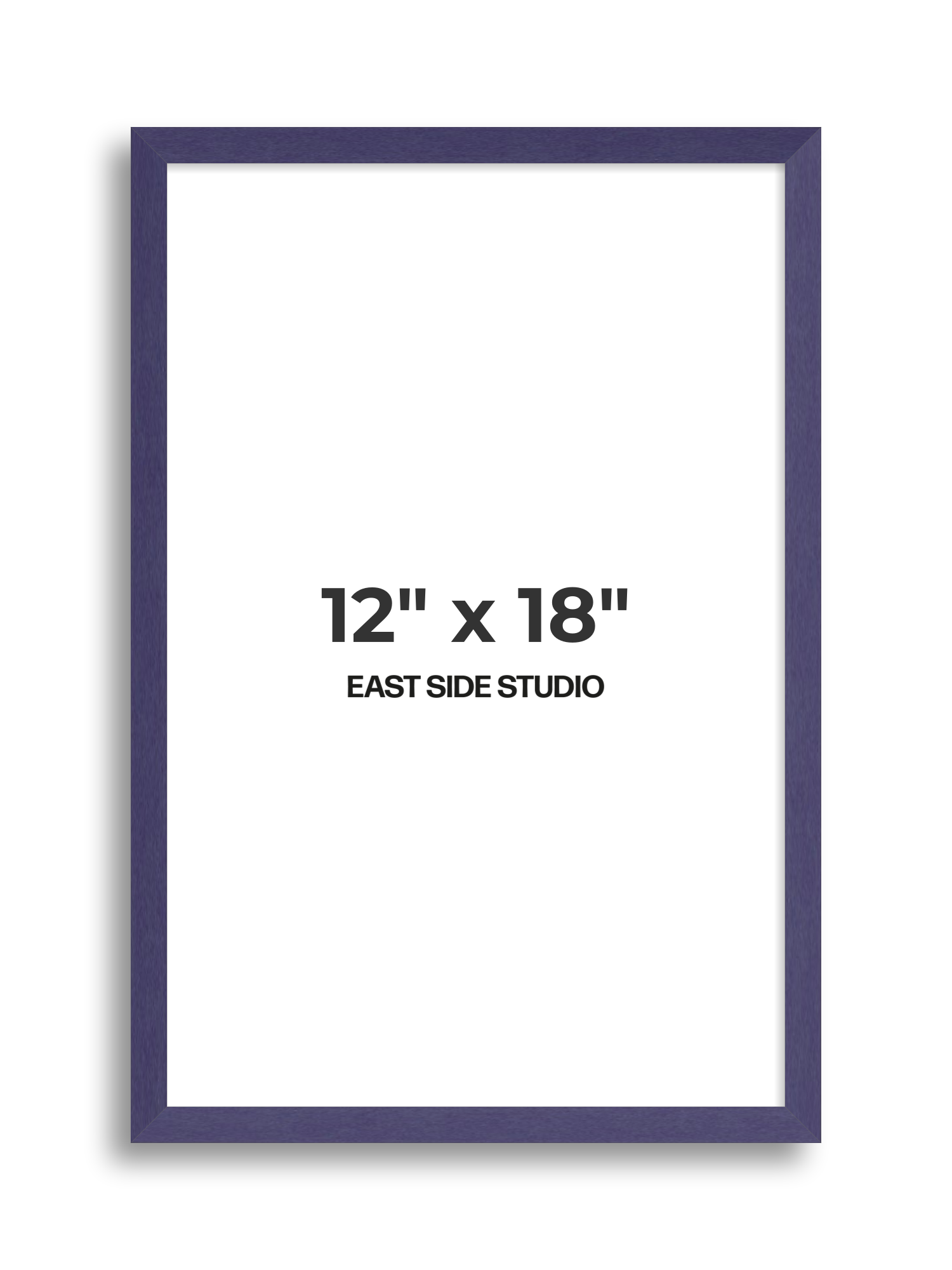 Deep Indigo 12" x 18" picture frame