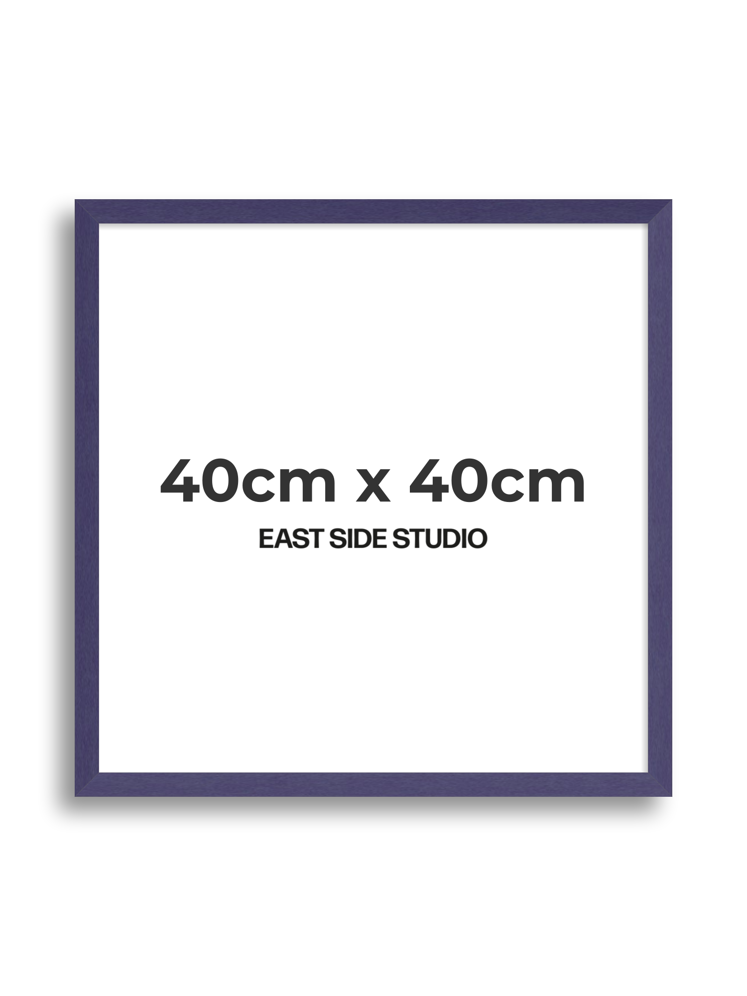 Deep Indigo 40cm x 40cm picture frame