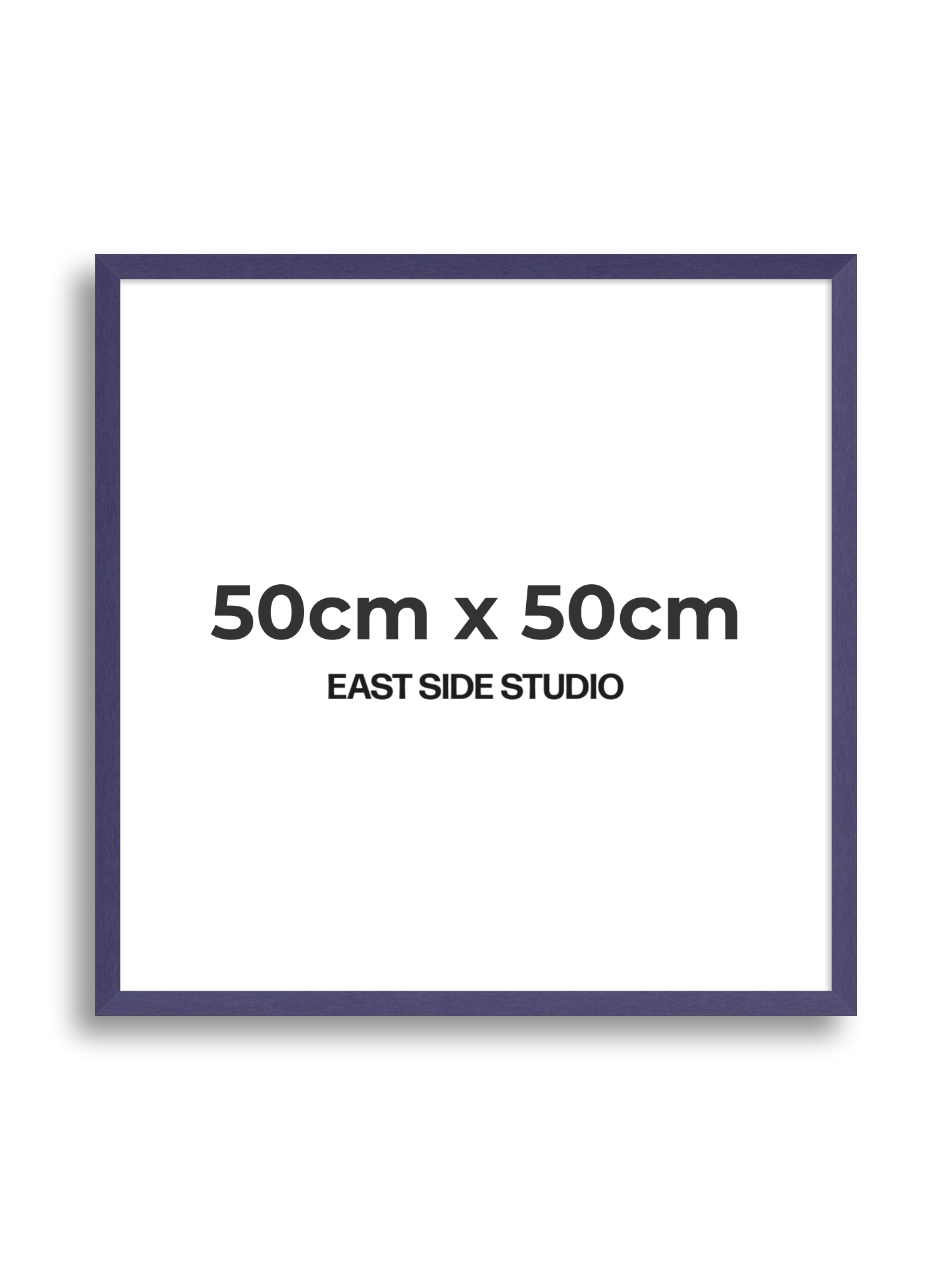 Deep Indigo 50cm x 50cm picture frame