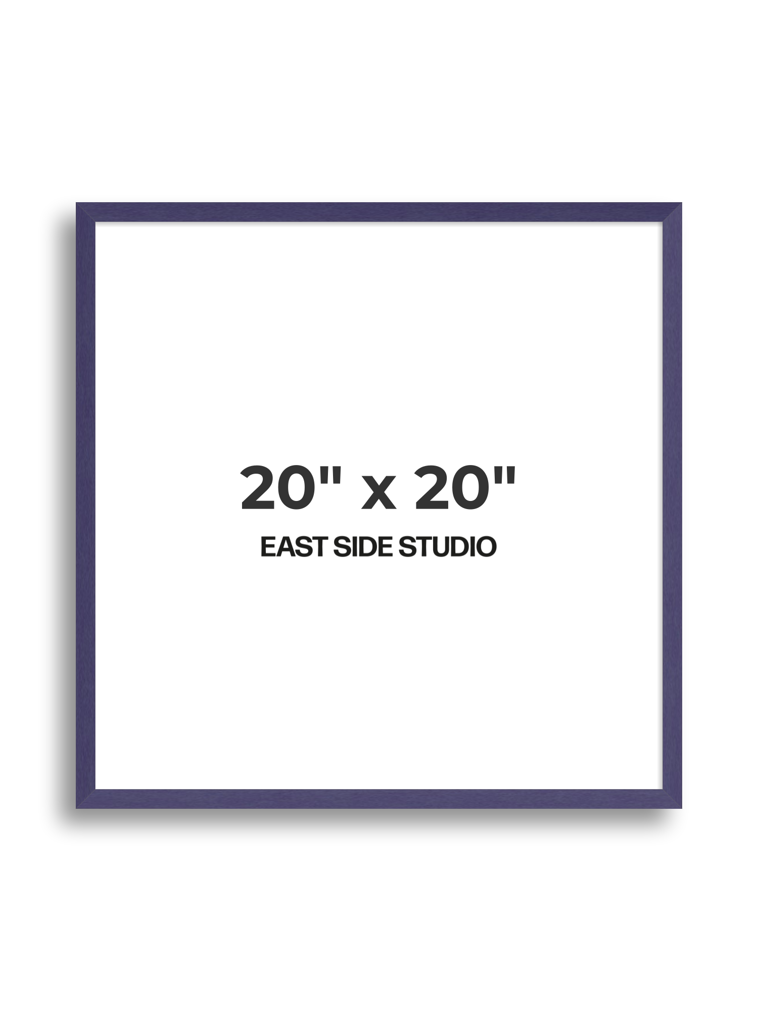 Deep Indigo 20" x 20" picture frame
