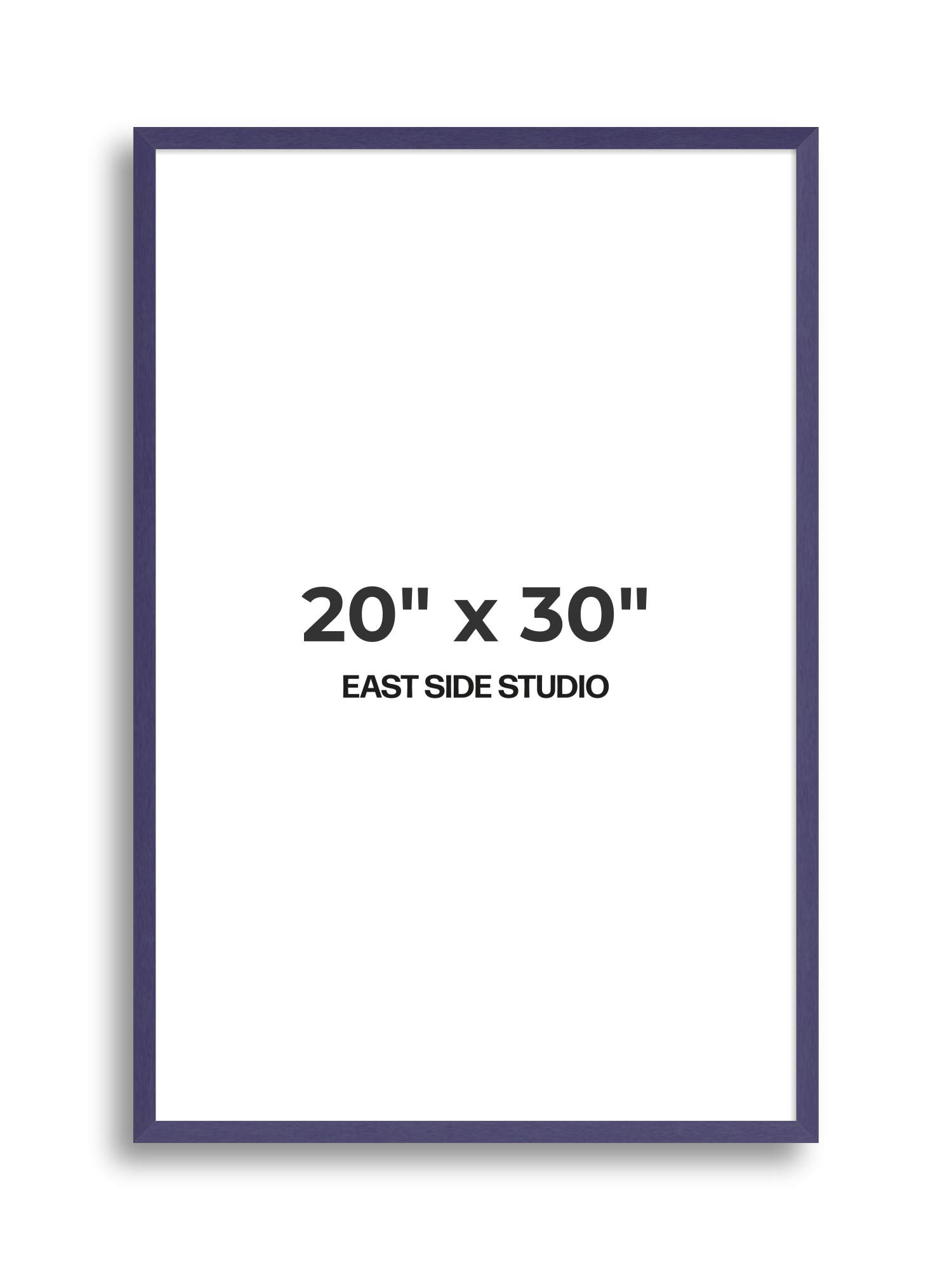 Deep Indigo 20" x 30" picture frame
