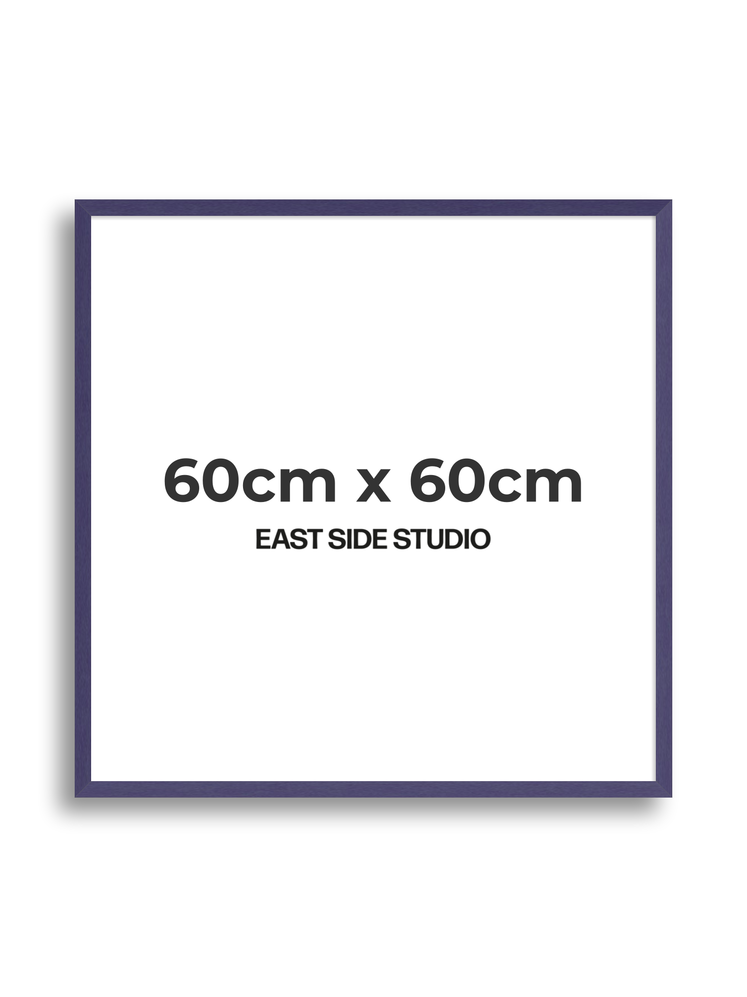 Deep Indigo 60cm x 60cm picture frame