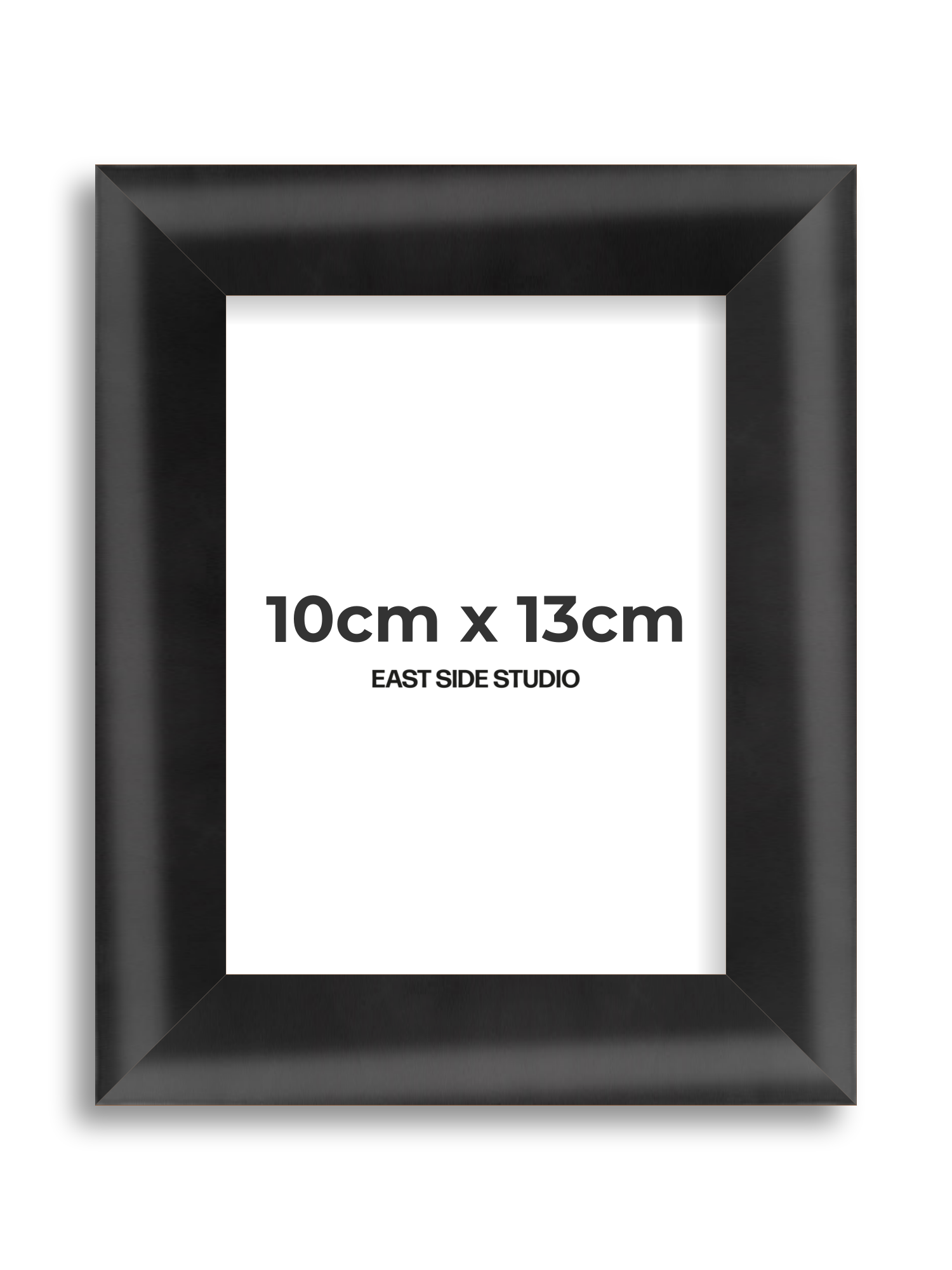 Black Wood Lacquer 10cm x 13cm picture frame