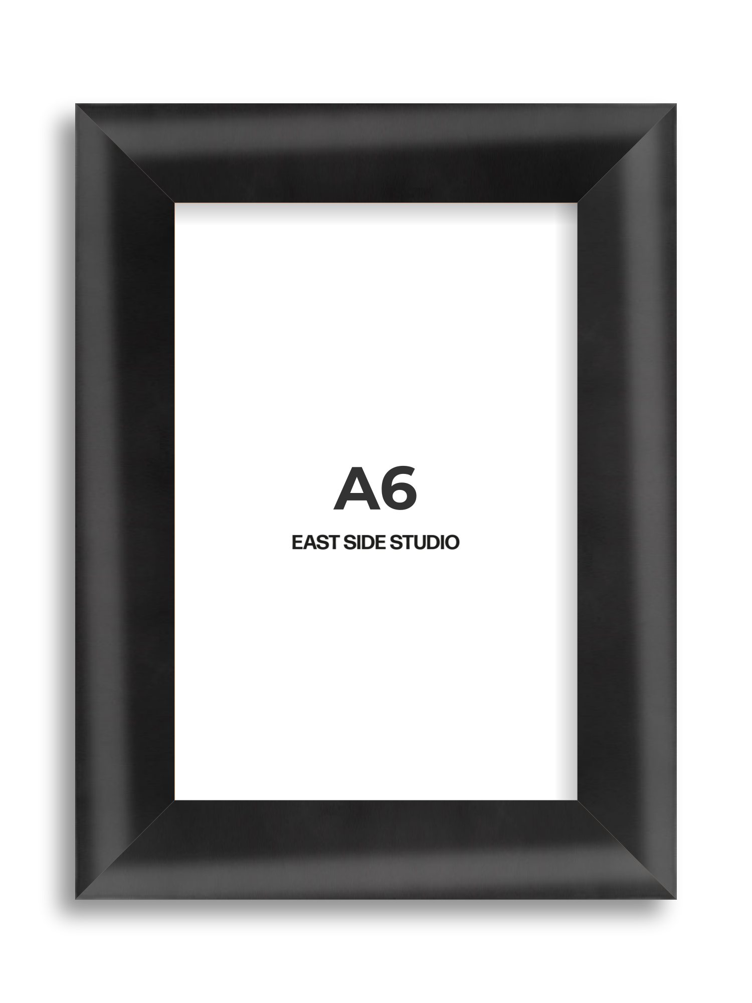 Black Wood Lacquer A6 picture frame