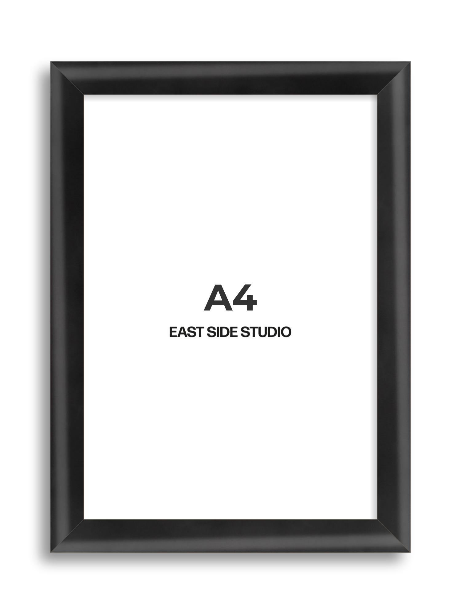 Black Wood Lacquer A4 picture frame