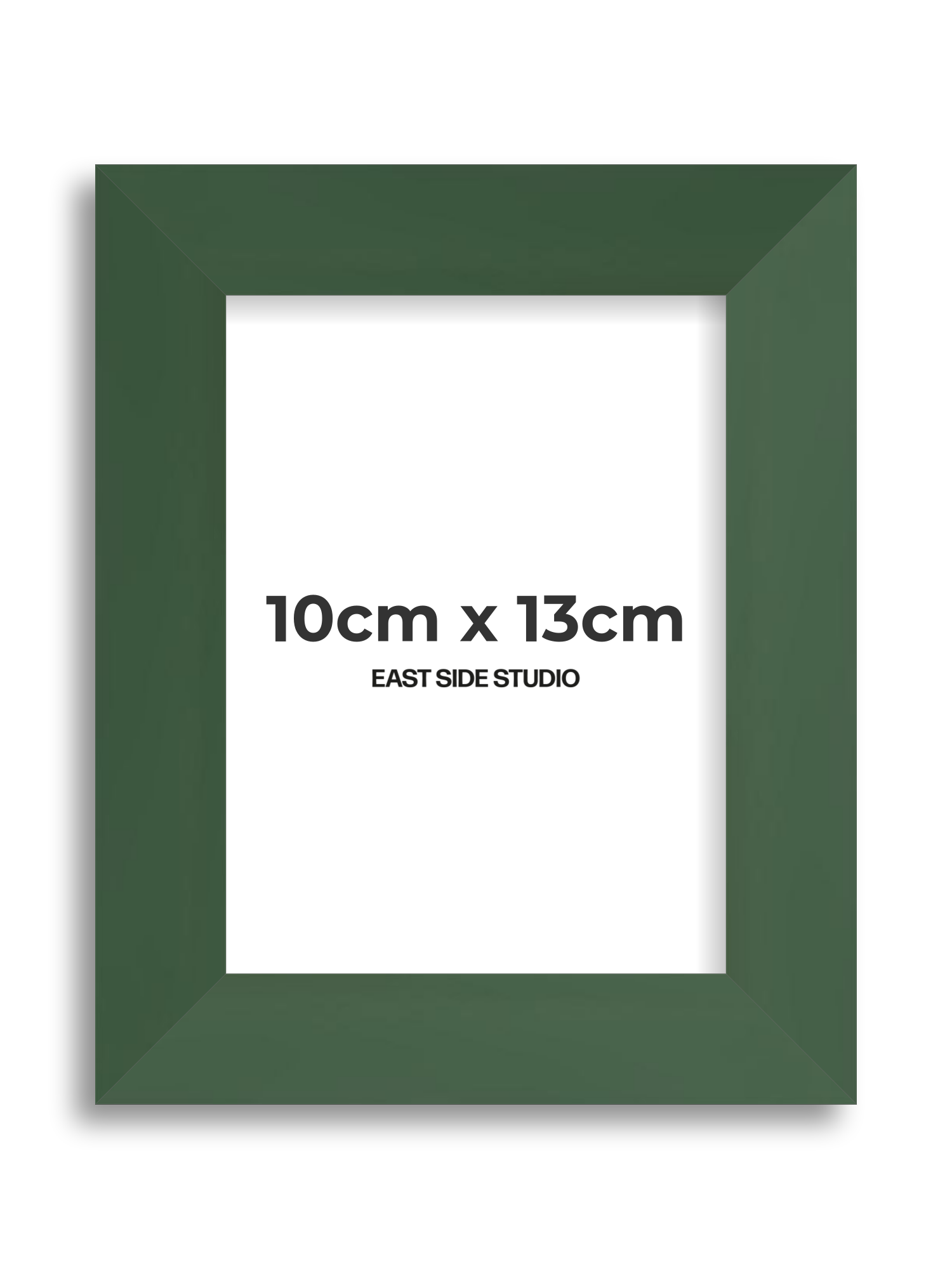 Forest Green 10cm x 13cm picture frame