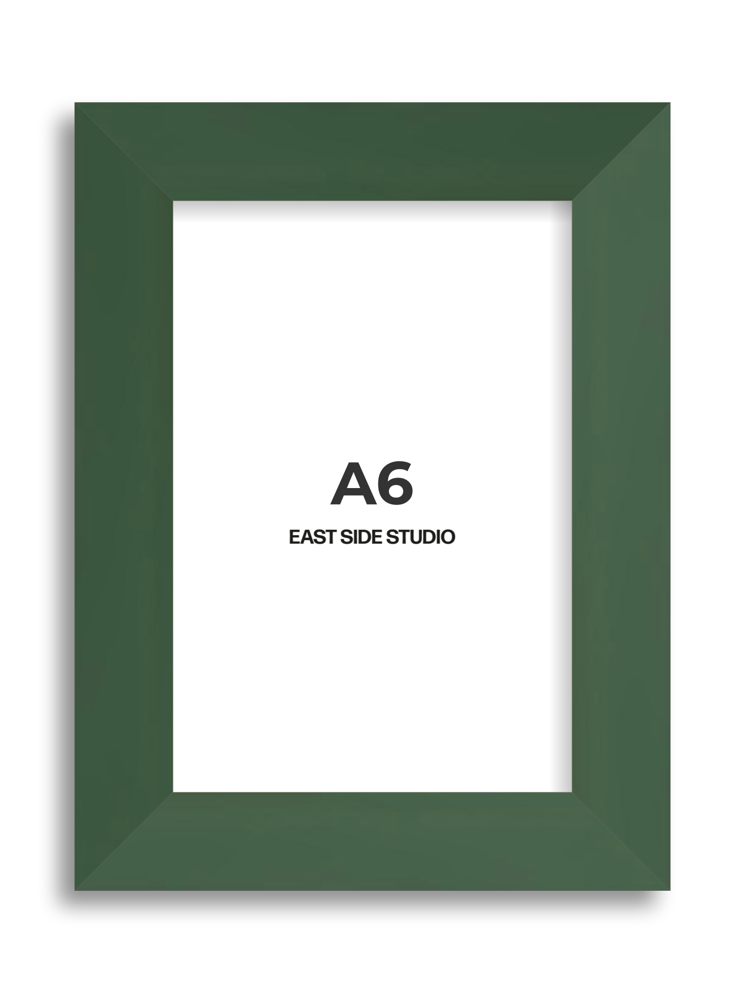 Forest Green A6 picture frame